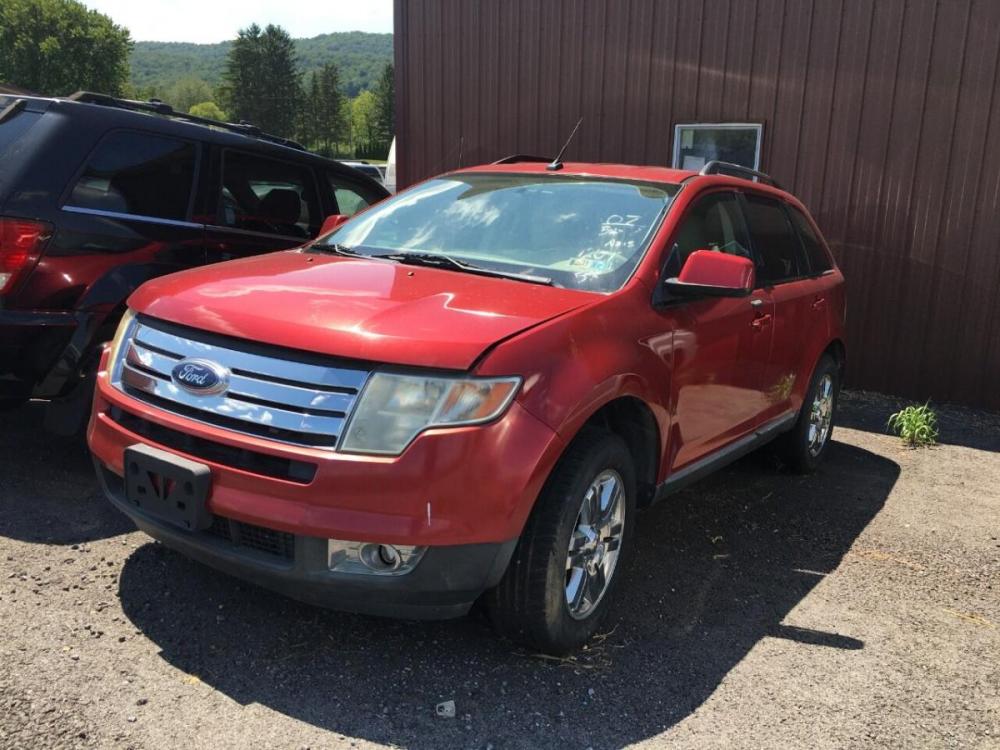 2007 Burgundy Ford Edge (2FMDK49C97B) with an 3.5L V6 3.5L V6 engine, located at 4845 Woodbury Pike, Roaring Springs, PA, (814) 317-5008, (814) 317-5008, 40.250935, -78.366959 - Photo #0
