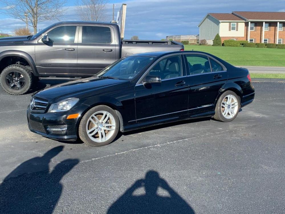 2014 Black Mercedes-Benz C-Class (WDDGF8AB3EA) with an 3.5L V6 3.5L V6 engine, located at 4845 Woodbury Pike, Roaring Springs, PA, (814) 317-5008, (814) 317-5008, 40.250935, -78.366959 - Photo #14