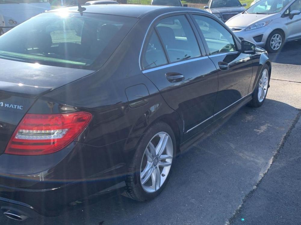2014 Black Mercedes-Benz C-Class (WDDGF8AB3EA) with an 3.5L V6 3.5L V6 engine, located at 4845 Woodbury Pike, Roaring Springs, PA, (814) 317-5008, (814) 317-5008, 40.250935, -78.366959 - Photo #6