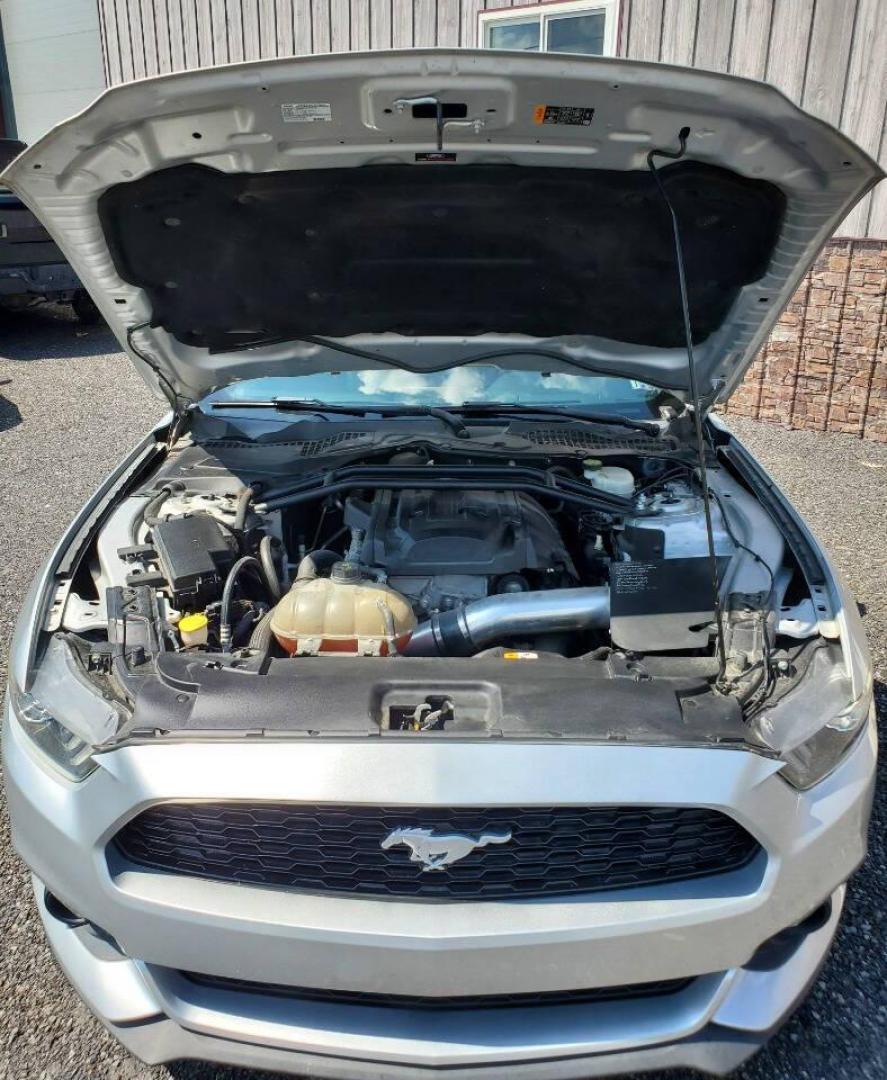 2016 Silver Ford Mustang (1FA6P8TH0G5) with an 2.3L I4 Turbocharger 2.3L I4 engine, located at 4845 Woodbury Pike, Roaring Springs, PA, (814) 317-5008, (814) 317-5008, 40.250935, -78.366959 - 2016 Ford Mustang, 4-cylinder, Eco-boost, 6 speed manual transmission, Navigation, Alpine stereo with Sirus XM, Sync, ball exhaust, many extras too much to list, 56k Will come with a 3 month/3000-mile power train warranty with the option to upgrade. If you have any questions or would like to schedu - Photo#6