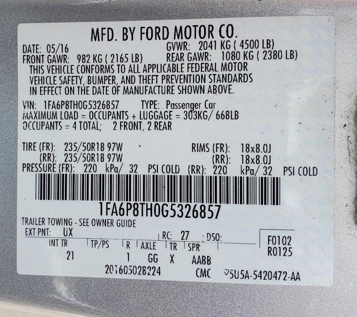 2016 Silver Ford Mustang (1FA6P8TH0G5) with an 2.3L I4 Turbocharger 2.3L I4 engine, located at 4845 Woodbury Pike, Roaring Springs, PA, (814) 317-5008, (814) 317-5008, 40.250935, -78.366959 - 2016 Ford Mustang, 4-cylinder, Eco-boost, 6 speed manual transmission, Navigation, Alpine stereo with Sirus XM, Sync, ball exhaust, many extras too much to list, 56k Will come with a 3 month/3000-mile power train warranty with the option to upgrade. If you have any questions or would like to schedu - Photo#8