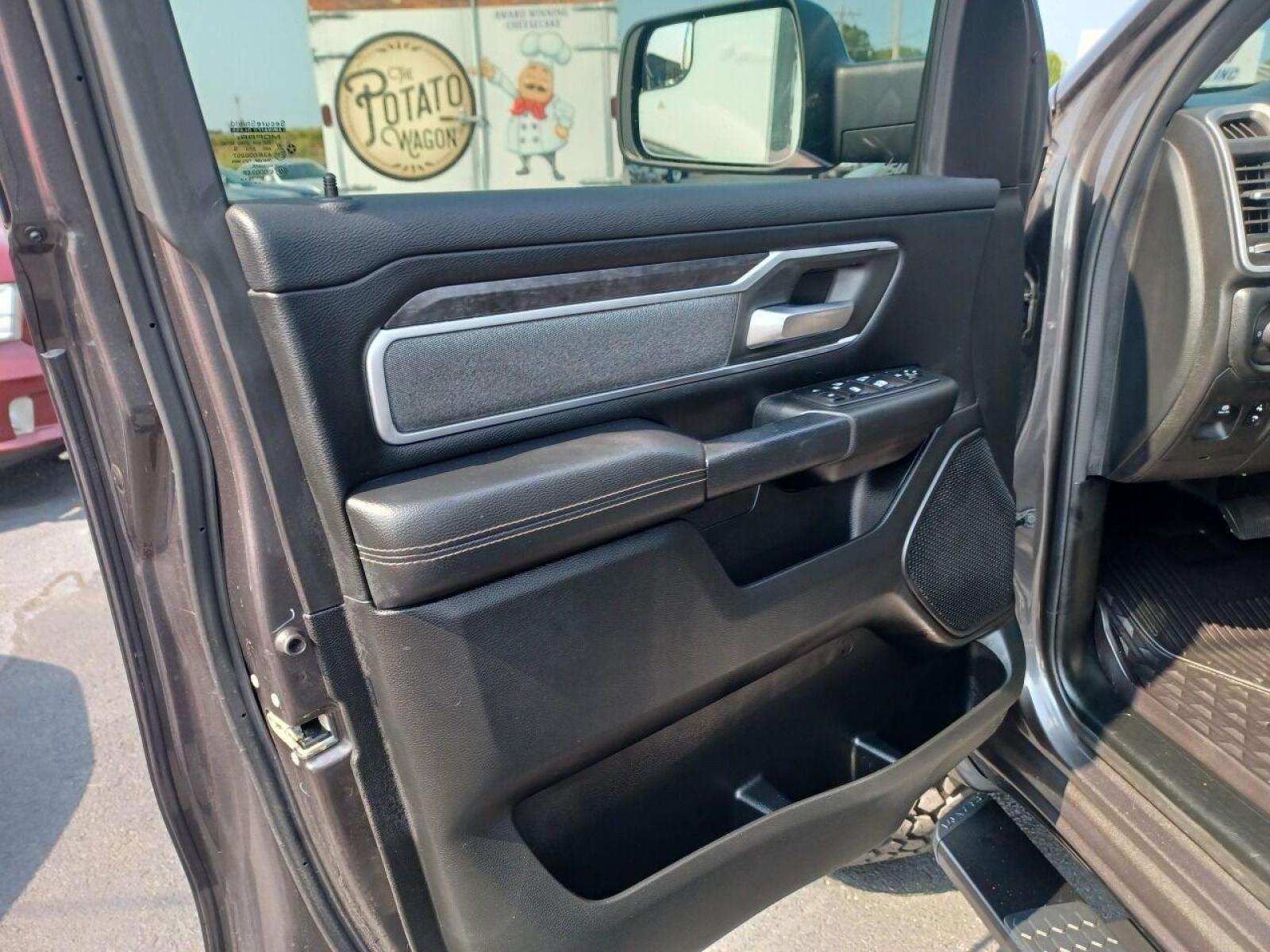 2020 Gray RAM 1500 (1C6SRFFT4LN) with an 5.7L V8 5.7L V8 engine, located at 4845 Woodbury Pike, Roaring Springs, PA, (814) 317-5008, (814) 317-5008, 40.250935, -78.366959 - 2020 Ram Bighorn 1500, 14k, automatic, Must see condition! This truck was over $75k to build. Suspension was over $10k and is all Fox and BDS. To many options to list! Truck has panoramic roof, blind spot, auto breaking, led lights, 12 radio, Alpine sound system, back up, Navigation. Truck looks - Photo #6
