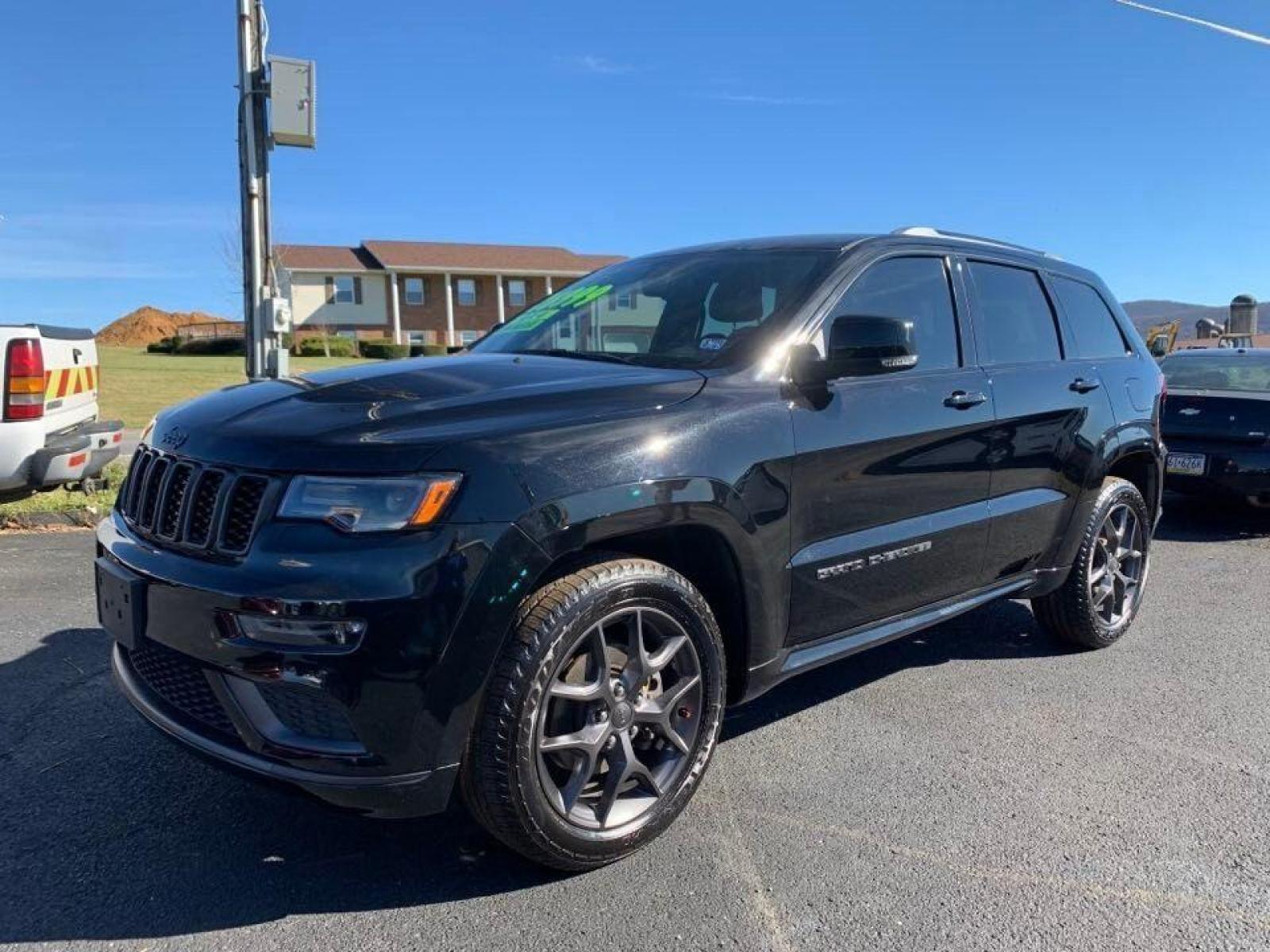 2019 Black Jeep Grand Cherokee (1C4RJFBG0KC) with an 3.6L V6 3.6L V6 engine, located at 4845 Woodbury Pike, Roaring Springs, PA, (814) 317-5008, (814) 317-5008, 40.250935, -78.366959 - 2019 Jeep Grand Cherokee Limited X with SRT design package, 33k, 4x4, leather, power windows/locks, cruise/tilt wheel, air conditioning, Nav, 20 wheels, blind spot monitoring, rear back up, steering controls, remote start, like new tires and much more. This vehicle is being sold cheap due to having - Photo #1