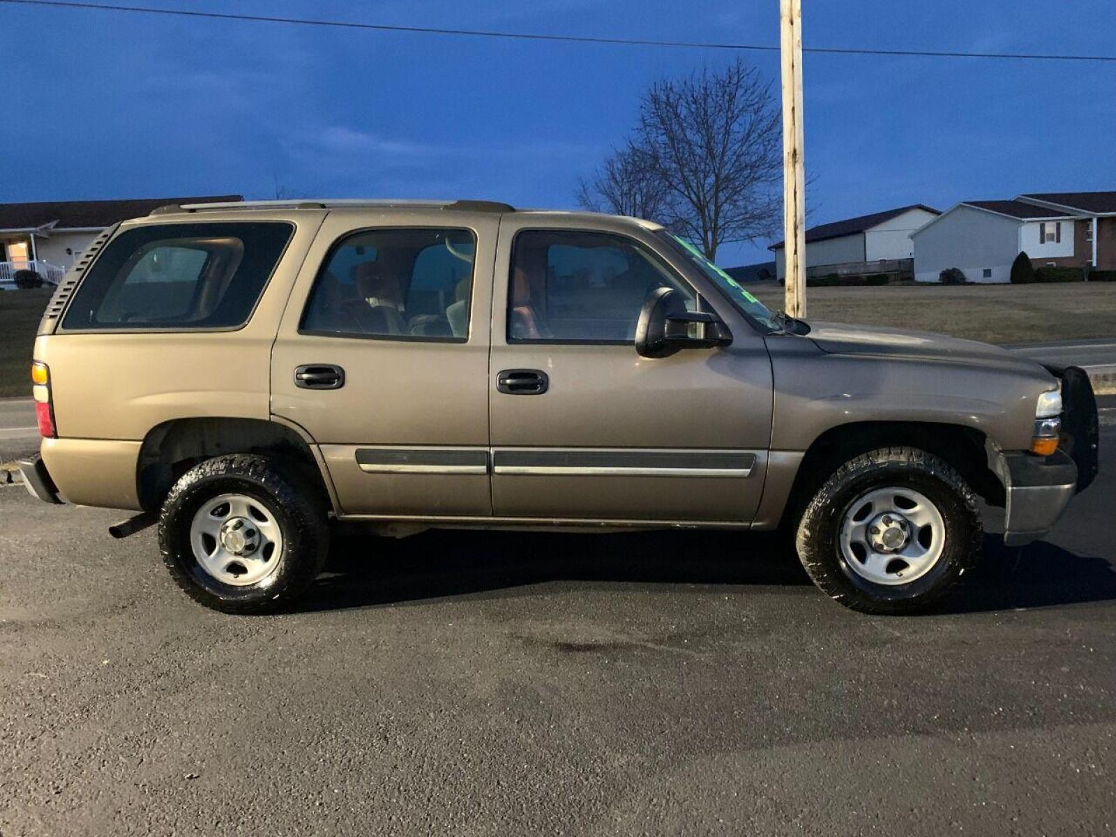 2004 Other Chevrolet Tahoe (1GNEK13Z74J) with an 5.3L V8 5.3L V8 engine, located at 4845 Woodbury Pike, Roaring Springs, PA, (814) 317-5008, (814) 317-5008, 40.250935, -78.366959 - 2004 Chevy Tahoe, 232k, automatic, 5.3L, V8, 4x4, power windows/locks, cruise/tilt wheel, air conditioning, new tires, new inspection and more. This vehicle has some rust on the rockers. Southern vehicle! Government owned! 1 owner! Well maintained! Runs great! To see a full list of this vehic - Photo #0