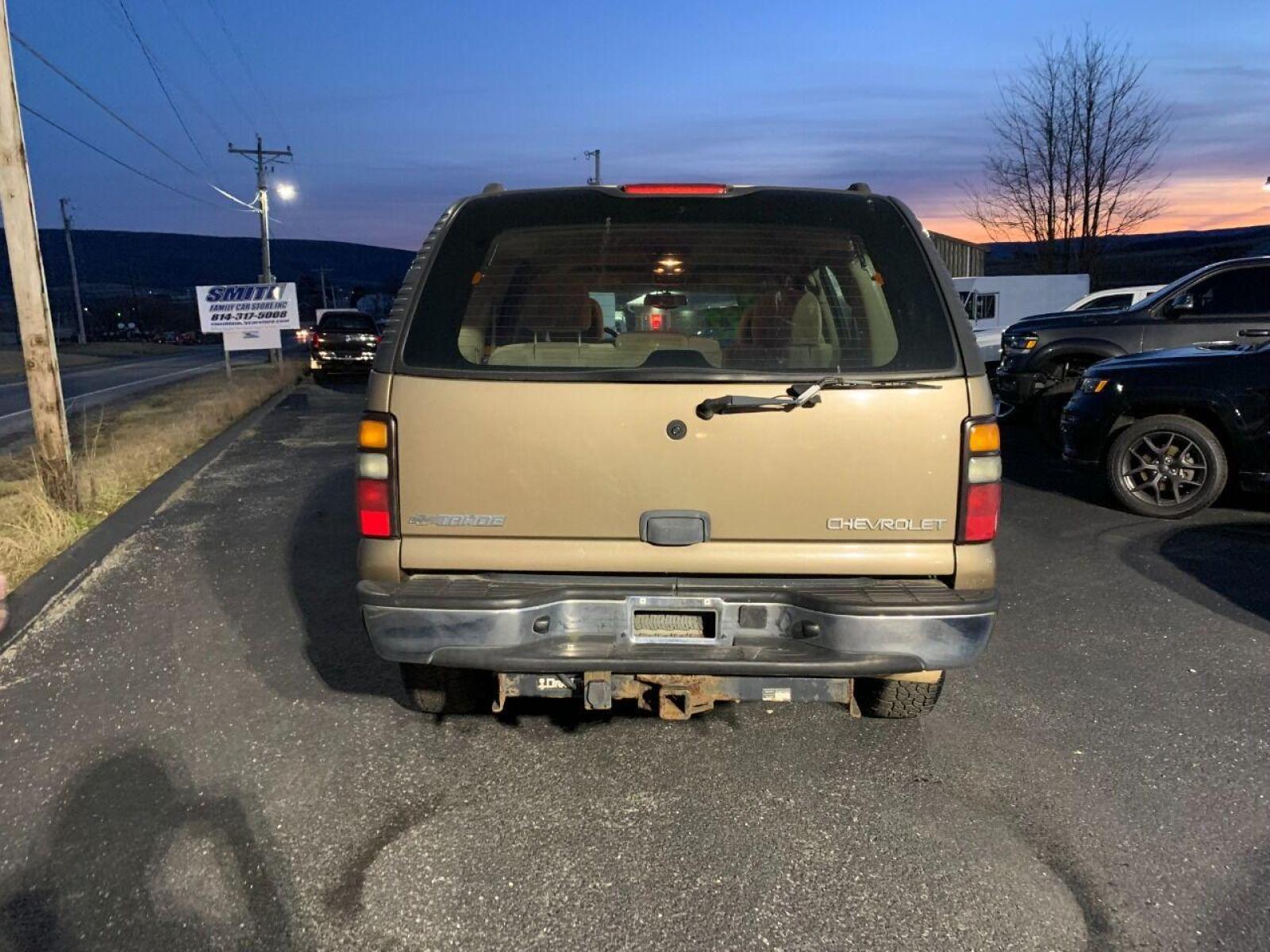 2004 Other Chevrolet Tahoe (1GNEK13Z74J) with an 5.3L V8 5.3L V8 engine, located at 4845 Woodbury Pike, Roaring Springs, PA, (814) 317-5008, (814) 317-5008, 40.250935, -78.366959 - Photo #3