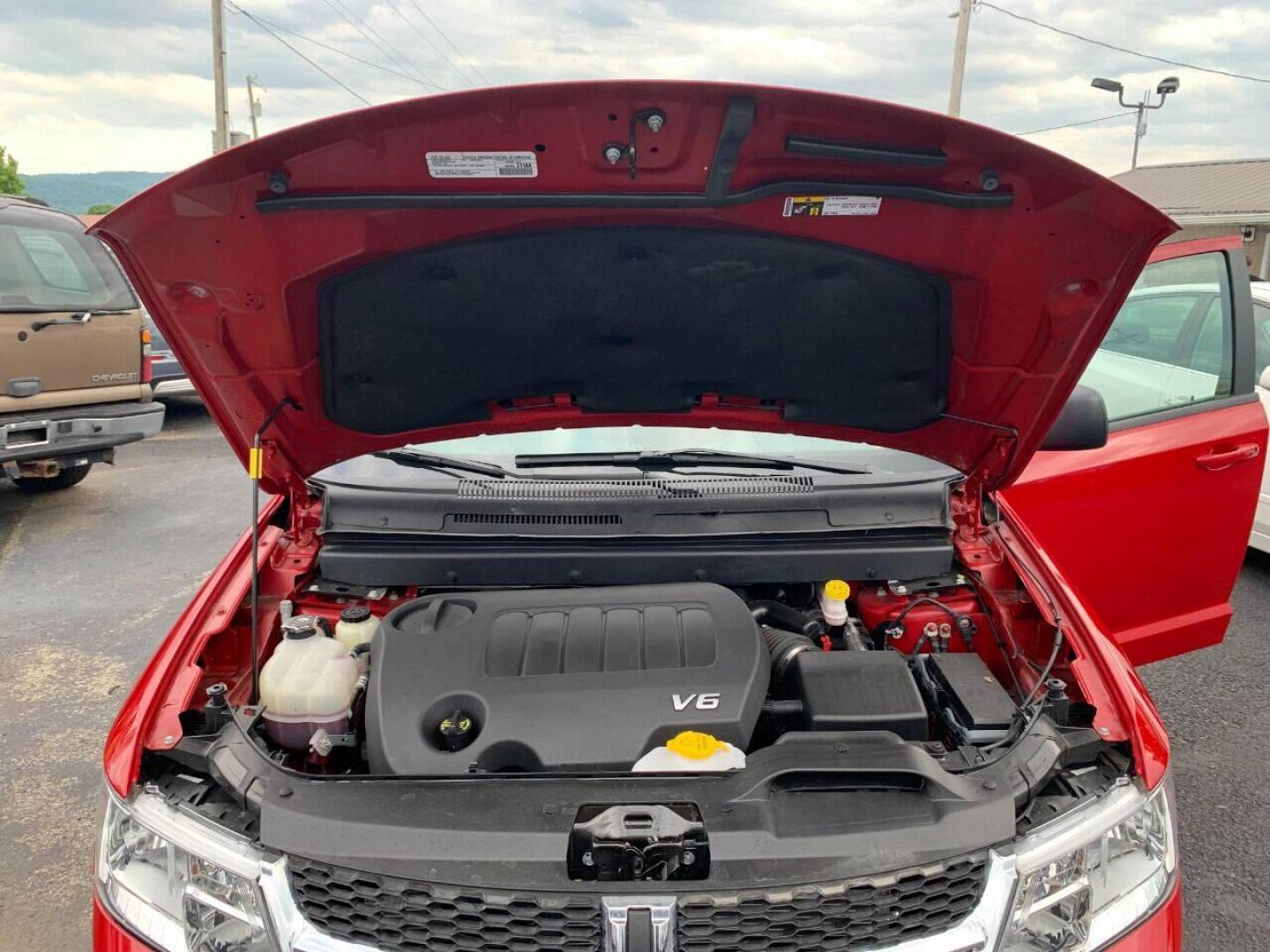 2018 Red Dodge Journey (3C4PDDAG6JT) with an 3.6L V6 3.6L V6 engine, located at 4845 Woodbury Pike, Roaring Springs, PA, (814) 317-5008, (814) 317-5008, 40.250935, -78.366959 - 2018 Dodge Journey, SE, AWD, 3.6L, V6, automatic, leather, 3rd row, 1 Owner, CD, air conditioning, cruise/tilt wheel, power windows/locks, power driver seat and more. Must see condition! Like new! If interested, please call 814-317-5008 or 814-497-4383. - Photo#7