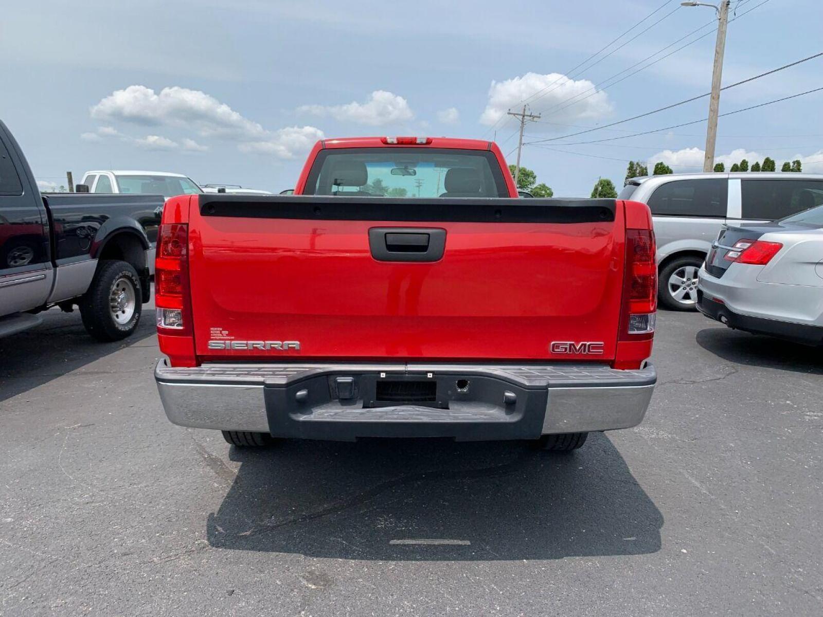 2013 Red GMC Sierra 1500 (1GTN1TEX1DZ) with an 4.3L V6 4.3L V6 engine, located at 4845 Woodbury Pike, Roaring Springs, PA, (814) 317-5008, (814) 317-5008, 40.250935, -78.366959 - 2013 GMC Sierra, Single Cab, 8ft bed, 4x2, 4.3L, V6, like new tires, new inspection, power windows/locks, cruise/tilt wheel, air conditioning,231k, Southern Truck, Absolutely Rust free! Must see condition! Clean! 1 Owner! Truck gets excellent fuel mileage! Truck has high highway miles. Company - Photo #3
