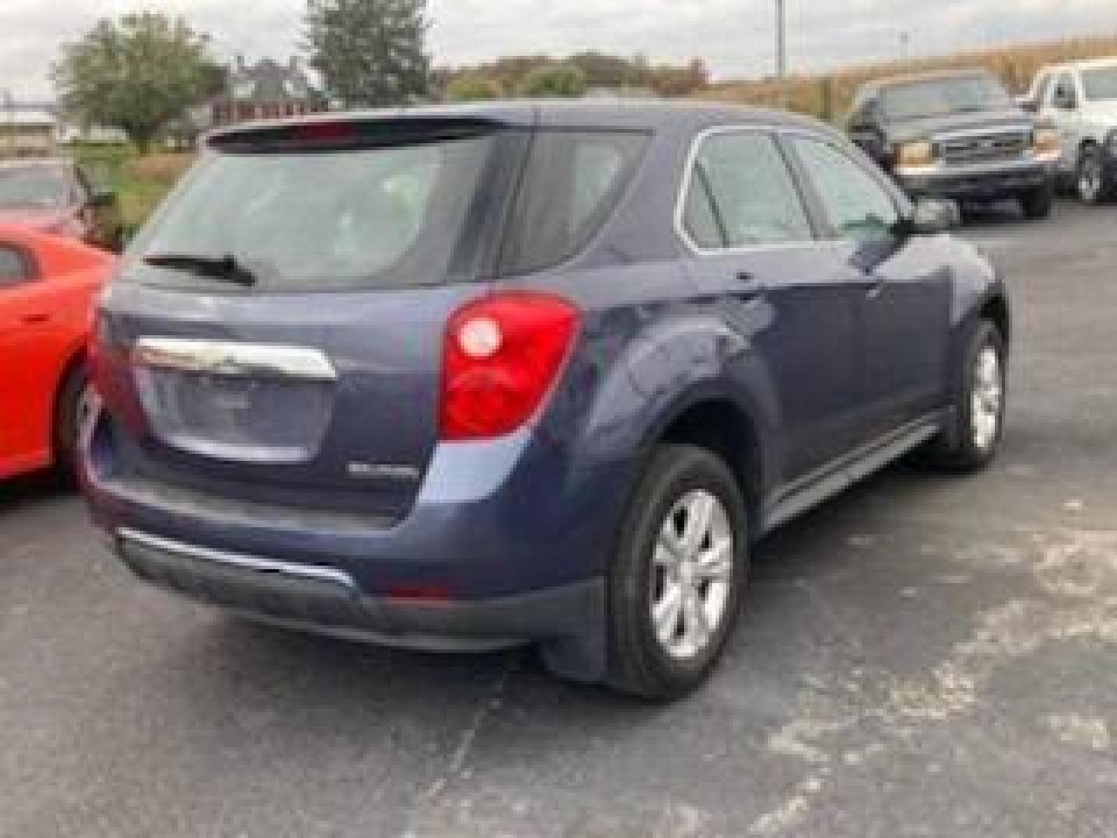 2013 Blue Chevrolet Equinox (2GNALBEK8D6) with an 2.4L I4 2.4L I4 engine, located at 4845 Woodbury Pike, Roaring Springs, PA, (814) 317-5008, (814) 317-5008, 40.250935, -78.366959 - Photo #2
