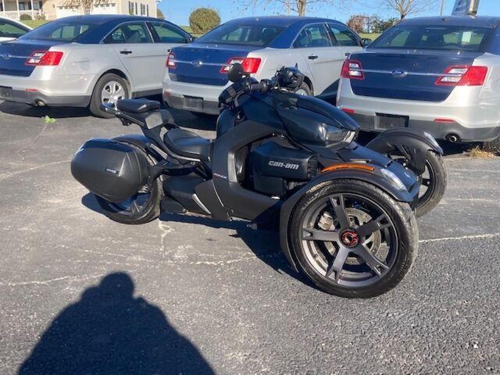 2021 Black Can-Am Ryker (3JB2FEG25MJ) with an 900 Unspecified engine, located at 4845 Woodbury Pike, Roaring Springs, PA, (814) 317-5008, (814) 317-5008, 40.250935, -78.366959 - Must see condition! 2021 Can-Am Ryker, ,7k, 900 Rally with added hard side storage bag, added rear seat, new rear tire and much more. Like new condition! If interested, please call 814-317-5008 or 814-497-4383. - Photo #2