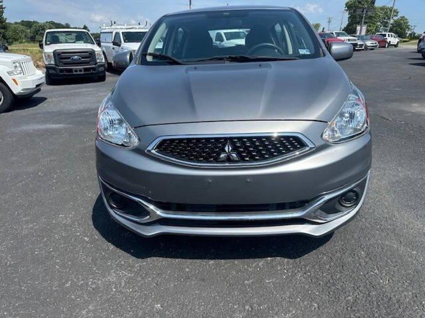 2020 Gray Mitsubishi Mirage (ML32A3HJXLH) with an 1.2L I3 1.2L I3 engine, located at 4845 Woodbury Pike, Roaring Springs, PA, (814) 317-5008, (814) 317-5008, 40.250935, -78.366959 - Photo#0