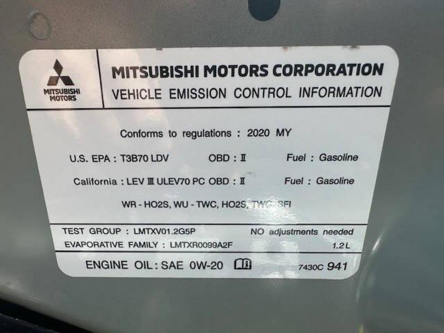 2020 Gray Mitsubishi Mirage (ML32A3HJXLH) with an 1.2L I3 1.2L I3 engine, located at 4845 Woodbury Pike, Roaring Springs, PA, (814) 317-5008, (814) 317-5008, 40.250935, -78.366959 - Photo#17