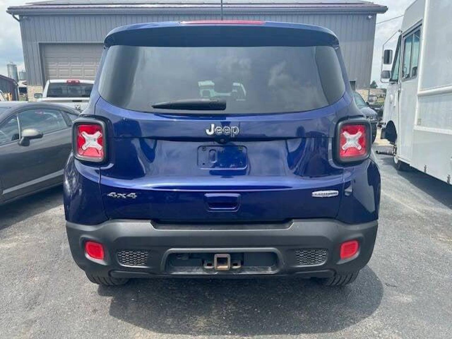 2018 Blue Jeep Renegade (ZACCJBBB3JP) with an 2.4L I4 2.4L I4 engine, located at 4845 Woodbury Pike, Roaring Springs, PA, (814) 317-5008, (814) 317-5008, 40.250935, -78.366959 - 2018 jeep renegade latitude 4x4 2.4-liter engine 9 speed transmission, this is being sold at a lower cost due to being a Reconstructed vehicle, has heated seats, big screen radio, a/c like new tires and a new state inspection. if interested call 814-317-5008 or stop out for a test drive - Photo#1