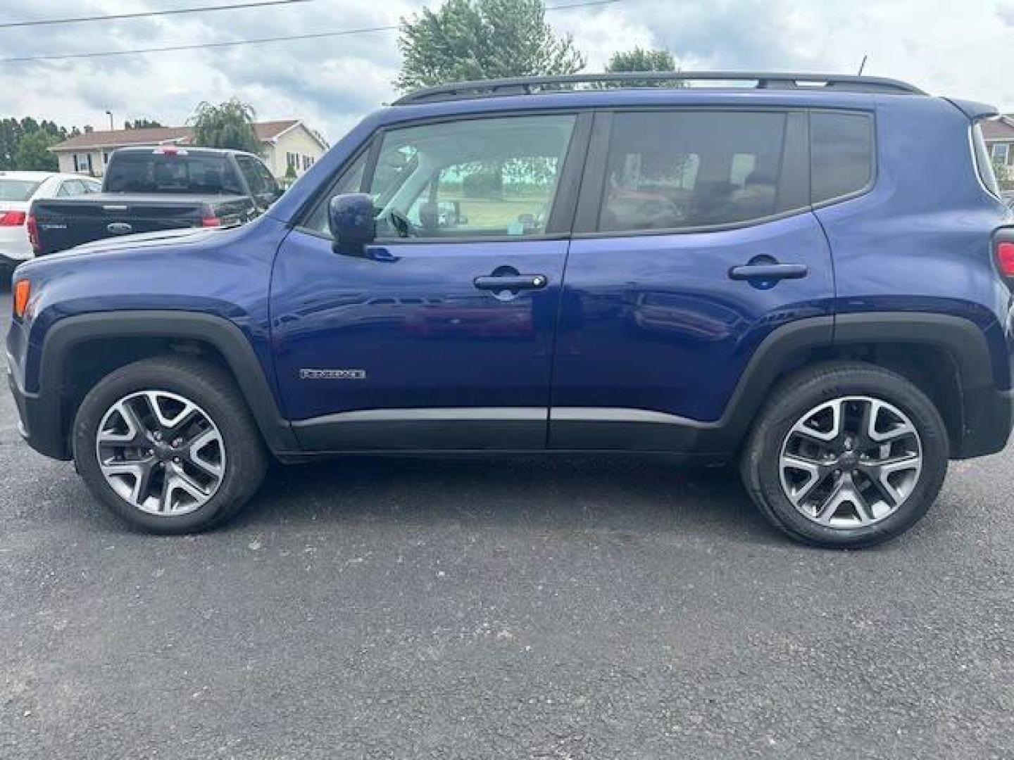 2018 Blue Jeep Renegade (ZACCJBBB3JP) with an 2.4L I4 2.4L I4 engine, located at 4845 Woodbury Pike, Roaring Springs, PA, (814) 317-5008, (814) 317-5008, 40.250935, -78.366959 - 2018 jeep renegade latitude 4x4 2.4-liter engine 9 speed transmission, this is being sold at a lower cost due to being a Reconstructed vehicle, has heated seats, big screen radio, a/c like new tires and a new state inspection. if interested call 814-317-5008 or stop out for a test drive - Photo#3