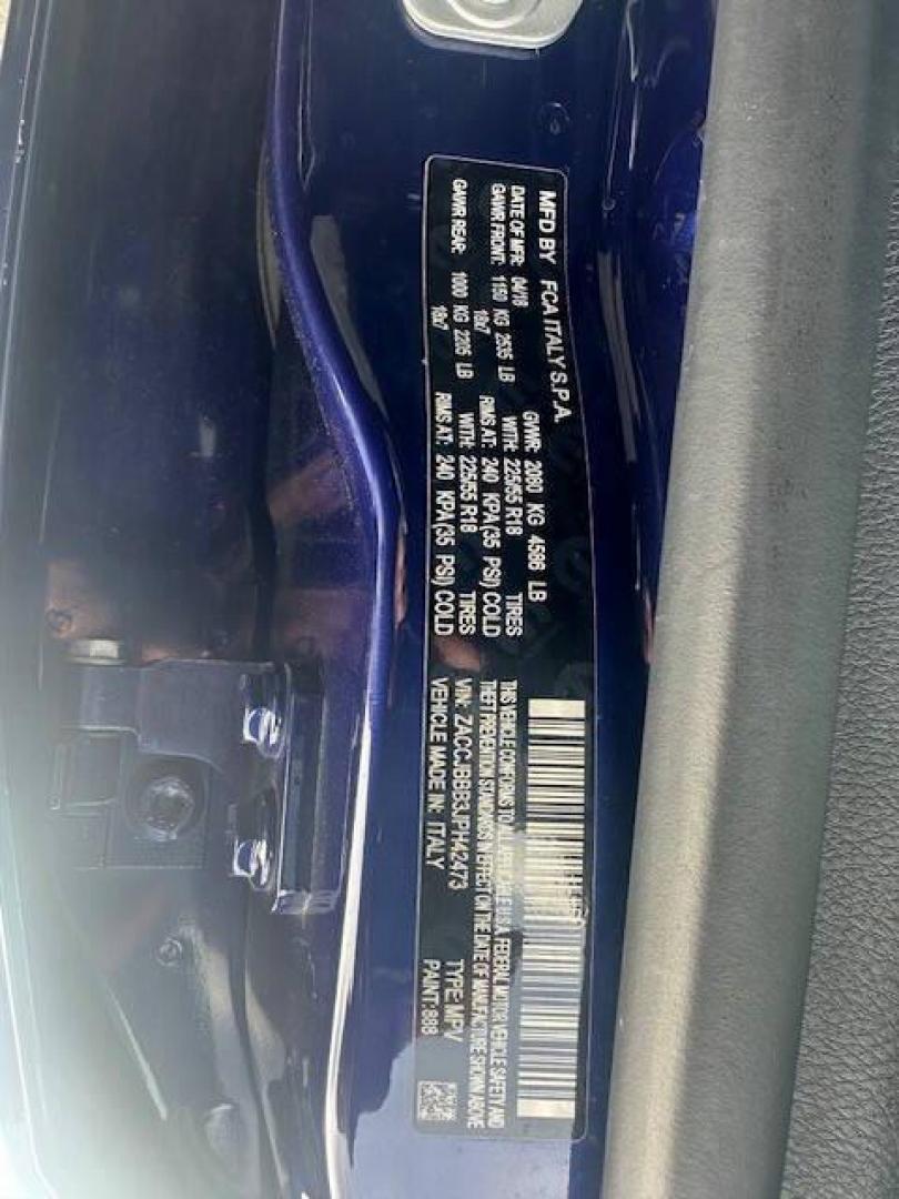2018 Blue Jeep Renegade (ZACCJBBB3JP) with an 2.4L I4 2.4L I4 engine, located at 4845 Woodbury Pike, Roaring Springs, PA, (814) 317-5008, (814) 317-5008, 40.250935, -78.366959 - 2018 jeep renegade latitude 4x4 2.4-liter engine 9 speed transmission, this is being sold at a lower cost due to being a Reconstructed vehicle, has heated seats, big screen radio, a/c like new tires and a new state inspection. if interested call 814-317-5008 or stop out for a test drive - Photo#19