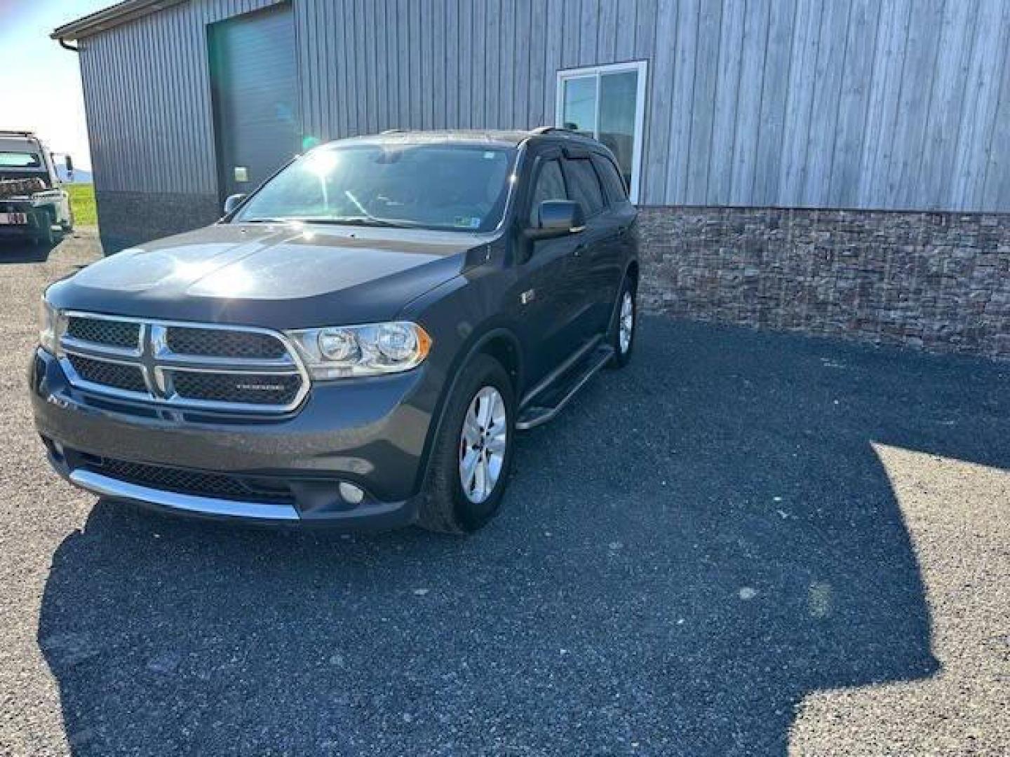 2011 Charcoal Dodge Durango (1D4SE4GT8BC) with an 5.7L V8 5.7L V8 engine, located at 4845 Woodbury Pike, Roaring Springs, PA, (814) 317-5008, (814) 317-5008, 40.250935, -78.366959 - Photo#1