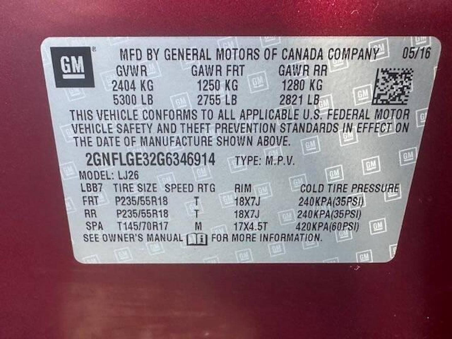 2016 Burgundy Chevrolet Equinox (2GNFLGE32G6) with an 3.6L V6 3.6L V6 engine, located at 4845 Woodbury Pike, Roaring Springs, PA, (814) 317-5008, (814) 317-5008, 40.250935, -78.366959 - 2016 Chevy Equinox LTZ 3.6-liter engine 6 speed transmission all-wheel drive, power windows seats and rear gate, navigation, sunroof, new brakes and rotors and newer tires, very clean and ready to go. stop by for a test drive or give us a call 814-317-5008 - Photo#17