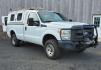2011 White Ford F-250 Super Duty (1FTBF2B68BE) with an 6.2L V8 6.2L V8 engine, located at 4845 Woodbury Pike, Roaring Springs, PA, (814) 317-5008, (814) 317-5008, 40.250935, -78.366959 - 2011 Ford F250 4X4 V8 8' bed Flex Fuel Lots of tread left on the tires. One owner government owned, well maintained. Clean truck! Being priced low due to bed rails have some holes, body is rust free. Will come with a new inspection. If you would like more info on this vehicle or any of the others w - Photo#0