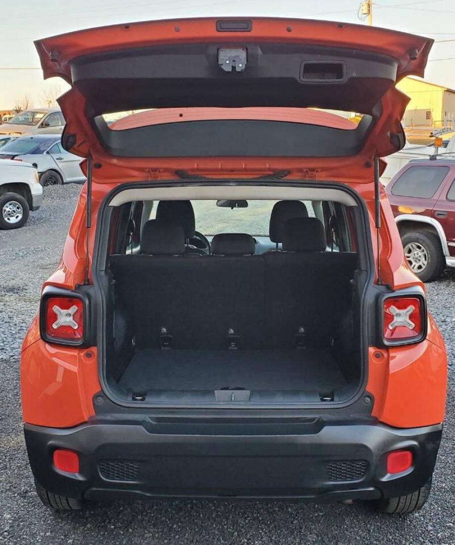 2016 Orange Jeep Renegade (ZACCJAAW5GP) with an 1.4L I4 Turbocharger 1.4L I4 engine, located at 4845 Woodbury Pike, Roaring Springs, PA, (814) 317-5008, (814) 317-5008, 40.250935, -78.366959 - 2016 Jeep Renegade Sport FWD 1.4L Manual 6-Speed 119,691 miles Southern vehicle, like new tires, new inspection. This vehicle comes with a 3 month/3000-mile power train warranty with the option to upgrade. If you would like more info on this vehicle or any of the others we currently have for sale, p - Photo#3