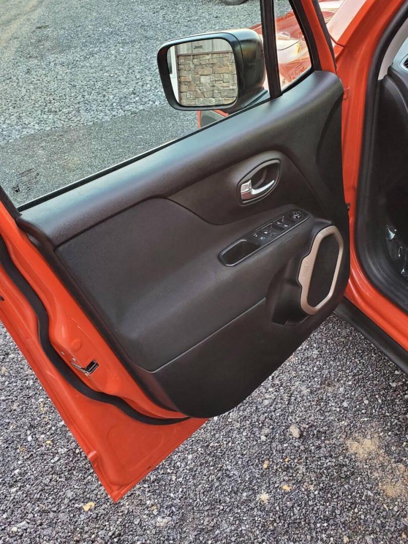 2016 Orange Jeep Renegade (ZACCJAAW5GP) with an 1.4L I4 Turbocharger 1.4L I4 engine, located at 4845 Woodbury Pike, Roaring Springs, PA, (814) 317-5008, (814) 317-5008, 40.250935, -78.366959 - 2016 Jeep Renegade Sport FWD 1.4L Manual 6-Speed 119,691 miles Southern vehicle, like new tires, new inspection. This vehicle comes with a 3 month/3000-mile power train warranty with the option to upgrade. If you would like more info on this vehicle or any of the others we currently have for sale, p - Photo#9