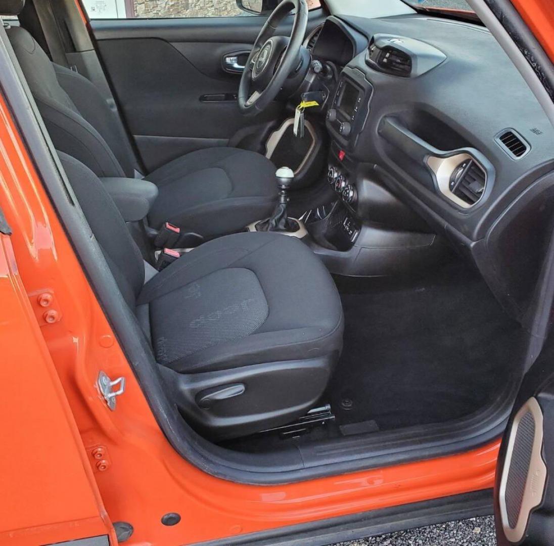 2016 Orange Jeep Renegade (ZACCJAAW5GP) with an 1.4L I4 Turbocharger 1.4L I4 engine, located at 4845 Woodbury Pike, Roaring Springs, PA, (814) 317-5008, (814) 317-5008, 40.250935, -78.366959 - 2016 Jeep Renegade Sport FWD 1.4L Manual 6-Speed 119,691 miles Southern vehicle, like new tires, new inspection. This vehicle comes with a 3 month/3000-mile power train warranty with the option to upgrade. If you would like more info on this vehicle or any of the others we currently have for sale, p - Photo#12