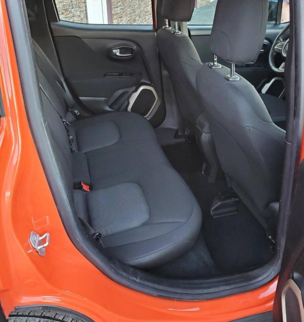 2016 Orange Jeep Renegade (ZACCJAAW5GP) with an 1.4L I4 Turbocharger 1.4L I4 engine, located at 4845 Woodbury Pike, Roaring Springs, PA, (814) 317-5008, (814) 317-5008, 40.250935, -78.366959 - 2016 Jeep Renegade Sport FWD 1.4L Manual 6-Speed 119,691 miles Southern vehicle, like new tires, new inspection. This vehicle comes with a 3 month/3000-mile power train warranty with the option to upgrade. If you would like more info on this vehicle or any of the others we currently have for sale, p - Photo#14