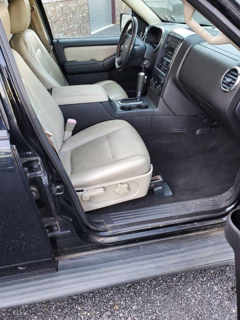 2008 Black Ford Explorer (1FMEU73E98U) with an 4.0L V6 4.0L V6 engine, located at 4845 Woodbury Pike, Roaring Springs, PA, (814) 317-5008, (814) 317-5008, 40.250935, -78.366959 - Please read entire description!! This vehicle will need towed!! 2008 Ford Explorer XLT 4X4 4.0L V6 Automatic 154,575 miles New tires, leather seats, not a rusty vehicle and it's ready for inspection. This vehicle does have a salvage title due to rear deck lid damage. Small antifreeze leak near the - Photo#12