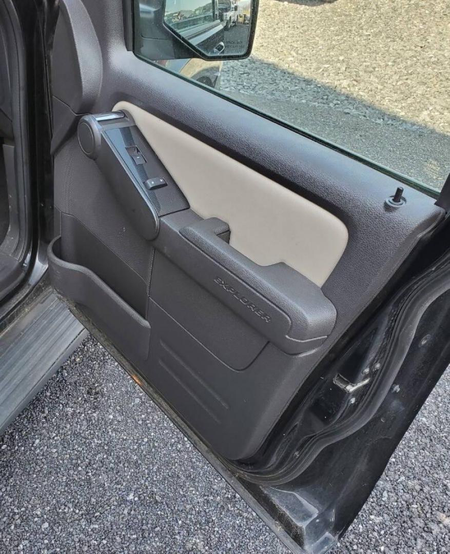 2008 Black Ford Explorer (1FMEU73E98U) with an 4.0L V6 4.0L V6 engine, located at 4845 Woodbury Pike, Roaring Springs, PA, (814) 317-5008, (814) 317-5008, 40.250935, -78.366959 - Please read entire description!! This vehicle will need towed!! 2008 Ford Explorer XLT 4X4 4.0L V6 Automatic 154,575 miles New tires, leather seats, not a rusty vehicle and it's ready for inspection. This vehicle does have a salvage title due to rear deck lid damage. Small antifreeze leak near the - Photo#13