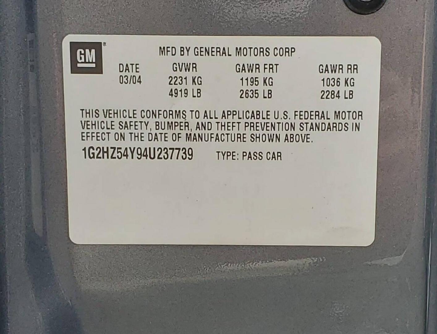 2004 Gray Pontiac Bonneville (1G2HZ54Y94U) with an 4.6L V8 4.6L V8 engine, located at 4845 Woodbury Pike, Roaring Springs, PA, (814) 317-5008, (814) 317-5008, 40.250935, -78.366959 - 2004 Pontiac Bonneville GXP 4.6L V8 Automatic FWD 95K miles A/C, Cruise Control, Keyless Entry, CD Player and Cassette Player, OnStar, Power Windows and Door Locks New Inspection Will come with 3mo/3,000-mile warranty with option to upgrade. If interested, please call 814-317-5008 - Photo#7