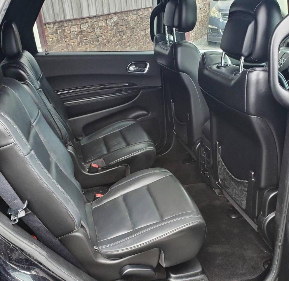 2013 Black Dodge Durango (1C4SDJDT3DC) with an 5.7L V8 5.7L V8 engine, located at 4845 Woodbury Pike, Roaring Springs, PA, (814) 317-5008, (814) 317-5008, 40.250935, -78.366959 - 2013 Dodge Durango Crew Hemi AWD 5.7L V8 6-speed Automatic 3rd Row Seating, Leather, Heated Driver/Passenger/Rear Seats, Sunroof, A/C, Keyless Entry, Remote Start, Premium Alpine Stereo with In-Dash Single CD and Sirius XM, Backup Camera, Like New Tires, New Inspection. Vehicle has a new crate engin - Photo#18