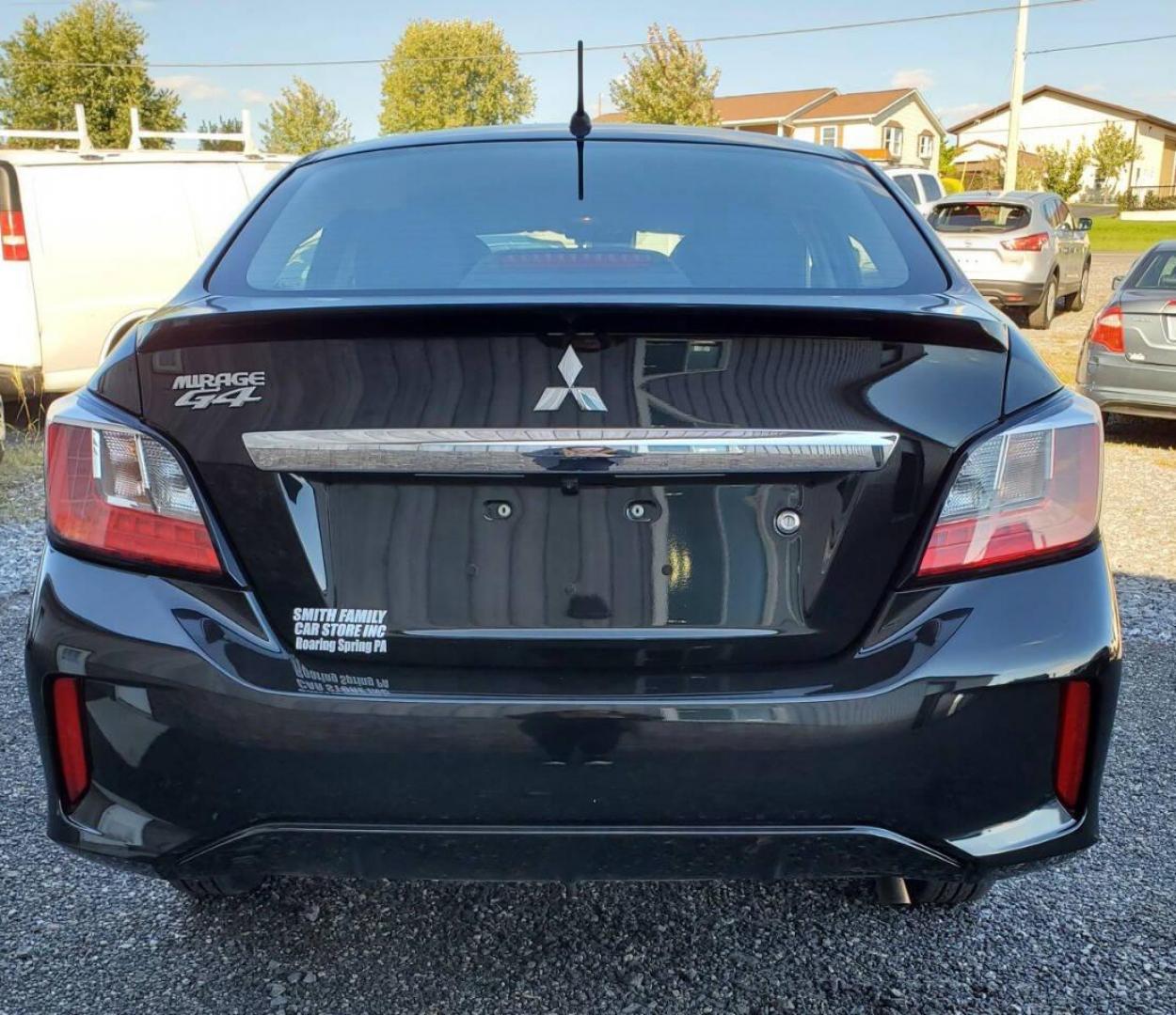2023 Black Mitsubishi Mirage G4 (ML32FUFJ4PH) with an 1.2L I3 1.2L I3 engine, located at 4845 Woodbury Pike, Roaring Springs, PA, (814) 317-5008, (814) 317-5008, 40.250935, -78.366959 - 2023 Mitsubishi Mirage G4 SE 1.2L I3 FWD Only 53k miles! Rear Back-up Camera, Apply Car Play, Android Auto, Bluetooth. Very clean car! Selling so cheap because it has an R-Title due to damage to the bumper cover and passenger fender. These have been repaired. Will come with a 3 mo./3,000-mile powert - Photo#2