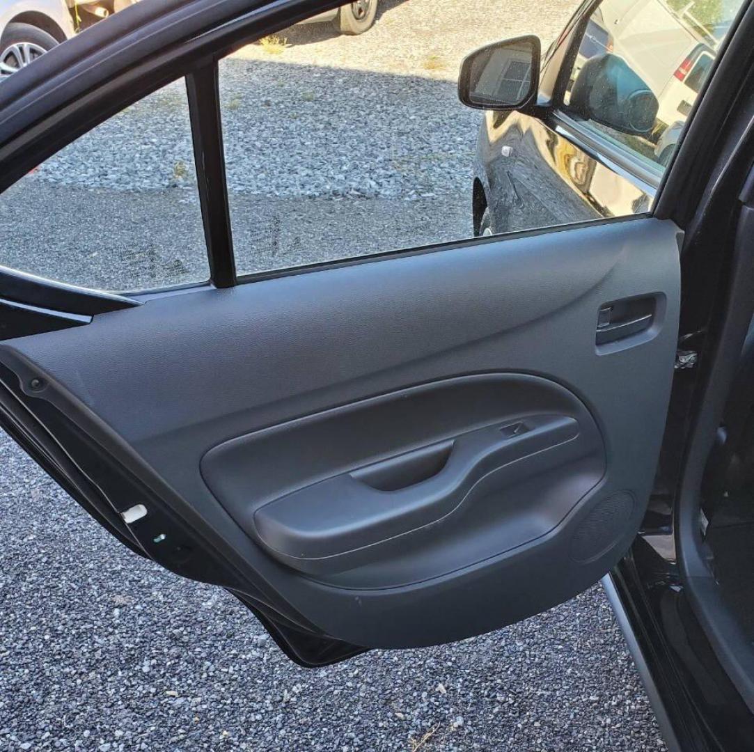 2023 Black Mitsubishi Mirage G4 (ML32FUFJ4PH) with an 1.2L I3 1.2L I3 engine, located at 4845 Woodbury Pike, Roaring Springs, PA, (814) 317-5008, (814) 317-5008, 40.250935, -78.366959 - 2023 Mitsubishi Mirage G4 SE 1.2L I3 FWD Only 53k miles! Rear Back-up Camera, Apply Car Play, Android Auto, Bluetooth. Very clean car! Selling so cheap because it has an R-Title due to damage to the bumper cover and passenger fender. These have been repaired. Will come with a 3 mo./3,000-mile powert - Photo#11