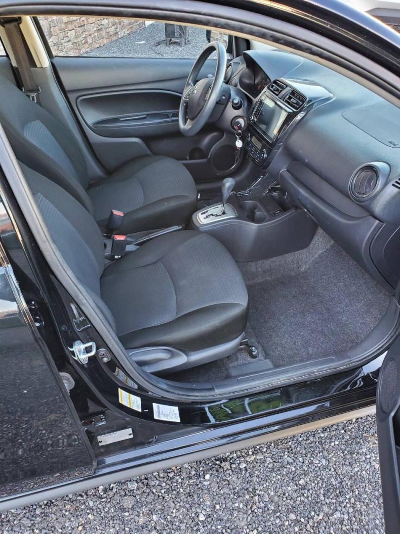 2023 Black Mitsubishi Mirage G4 (ML32FUFJ4PH) with an 1.2L I3 1.2L I3 engine, located at 4845 Woodbury Pike, Roaring Springs, PA, (814) 317-5008, (814) 317-5008, 40.250935, -78.366959 - 2023 Mitsubishi Mirage G4 SE 1.2L I3 FWD Only 53k miles! Rear Back-up Camera, Apply Car Play, Android Auto, Bluetooth. Very clean car! Selling so cheap because it has an R-Title due to damage to the bumper cover and passenger fender. These have been repaired. Will come with a 3 mo./3,000-mile powert - Photo#12