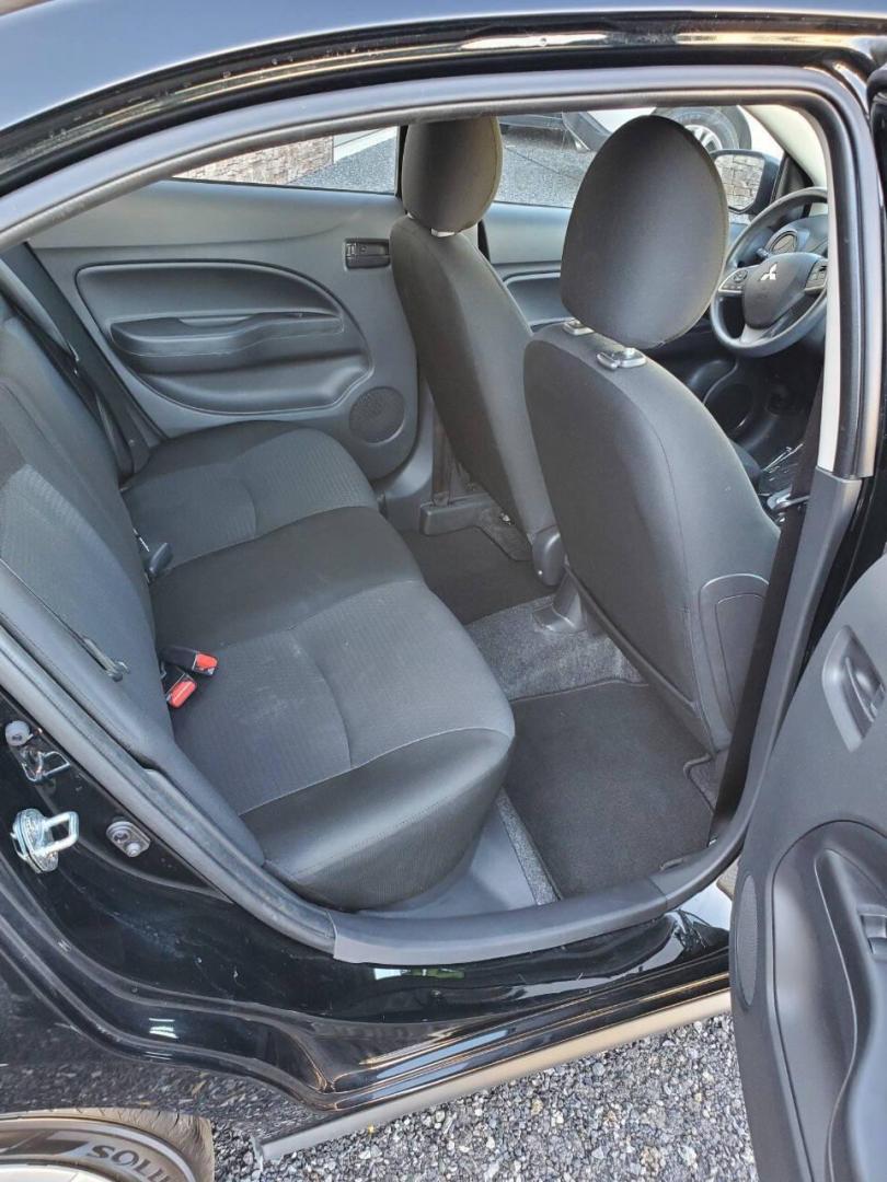 2023 Black Mitsubishi Mirage G4 (ML32FUFJ4PH) with an 1.2L I3 1.2L I3 engine, located at 4845 Woodbury Pike, Roaring Springs, PA, (814) 317-5008, (814) 317-5008, 40.250935, -78.366959 - 2023 Mitsubishi Mirage G4 SE 1.2L I3 FWD Only 53k miles! Rear Back-up Camera, Apply Car Play, Android Auto, Bluetooth. Very clean car! Selling so cheap because it has an R-Title due to damage to the bumper cover and passenger fender. These have been repaired. Will come with a 3 mo./3,000-mile powert - Photo#14
