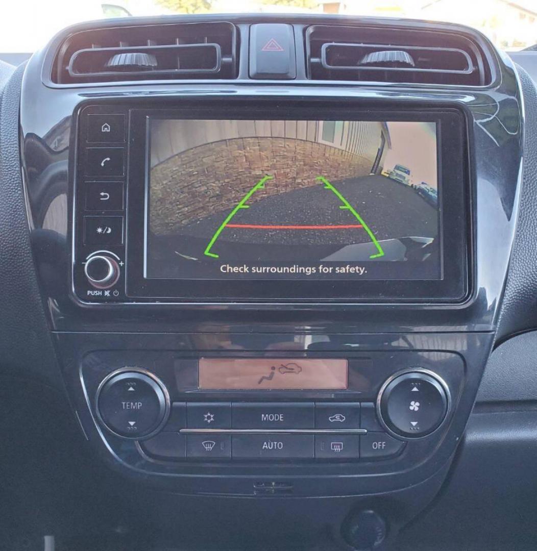 2023 Black Mitsubishi Mirage G4 (ML32FUFJ4PH) with an 1.2L I3 1.2L I3 engine, located at 4845 Woodbury Pike, Roaring Springs, PA, (814) 317-5008, (814) 317-5008, 40.250935, -78.366959 - 2023 Mitsubishi Mirage G4 SE 1.2L I3 FWD Only 53k miles! Rear Back-up Camera, Apply Car Play, Android Auto, Bluetooth. Very clean car! Selling so cheap because it has an R-Title due to damage to the bumper cover and passenger fender. These have been repaired. Will come with a 3 mo./3,000-mile powert - Photo#17