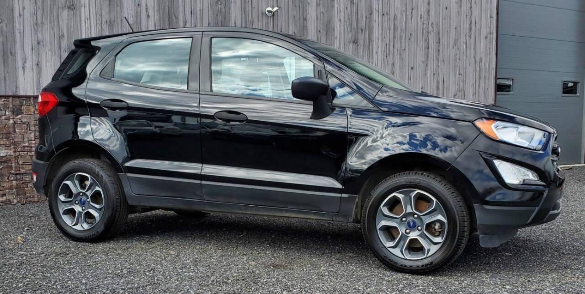 2020 Black Ford EcoSport (MAJ3S2FE6LC) with an 1.0L I3 Turbocharger 1.0L I3 engine, located at 4845 Woodbury Pike, Roaring Springs, PA, (814) 317-5008, (814) 317-5008, 40.250935, -78.366959 - Photo#1