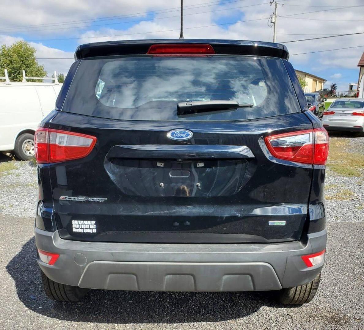 2020 Black Ford EcoSport (MAJ3S2FE6LC) with an 1.0L I3 Turbocharger 1.0L I3 engine, located at 4845 Woodbury Pike, Roaring Springs, PA, (814) 317-5008, (814) 317-5008, 40.250935, -78.366959 - Photo#2