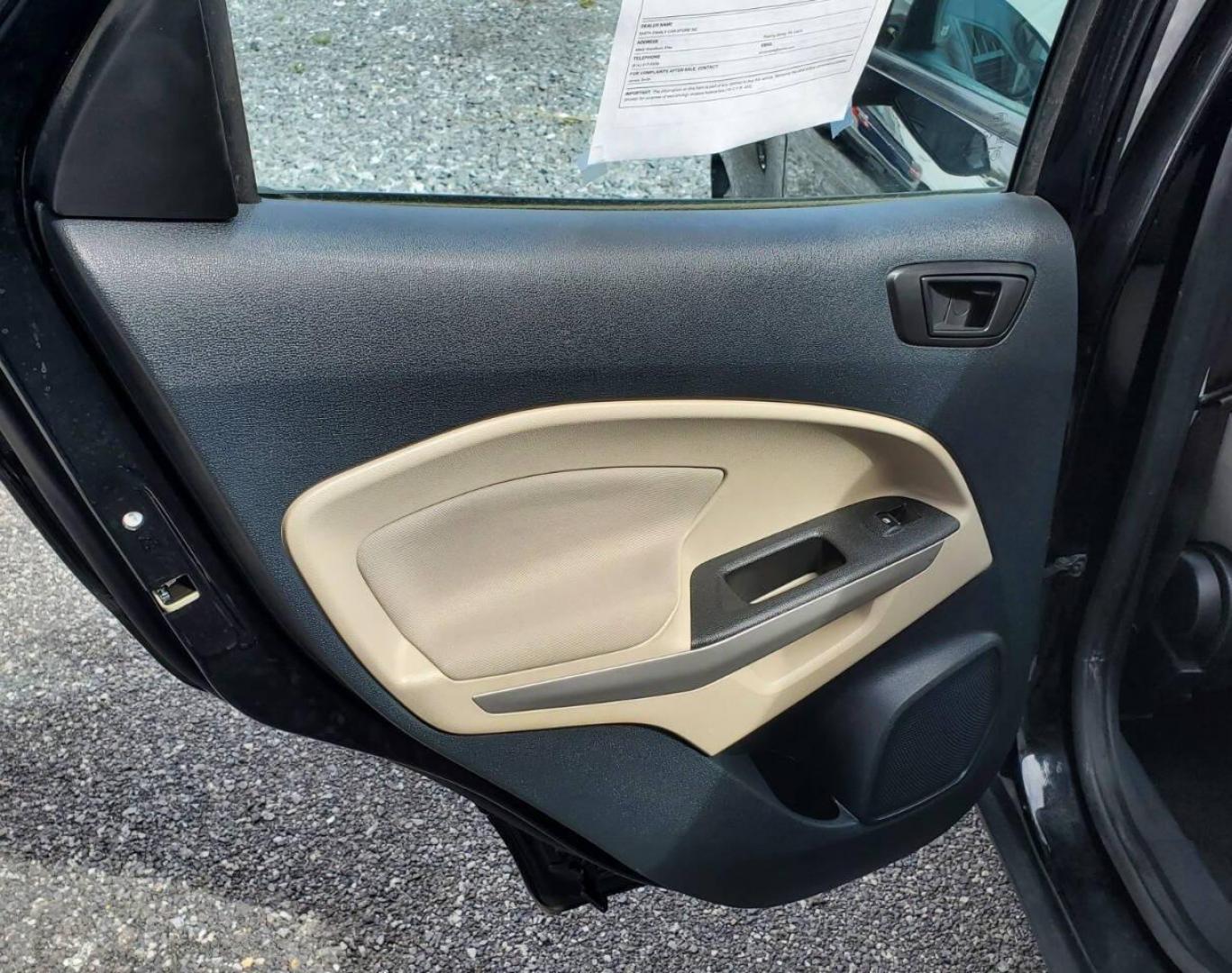 2020 Black Ford EcoSport (MAJ3S2FE6LC) with an 1.0L I3 Turbocharger 1.0L I3 engine, located at 4845 Woodbury Pike, Roaring Springs, PA, (814) 317-5008, (814) 317-5008, 40.250935, -78.366959 - Photo#12