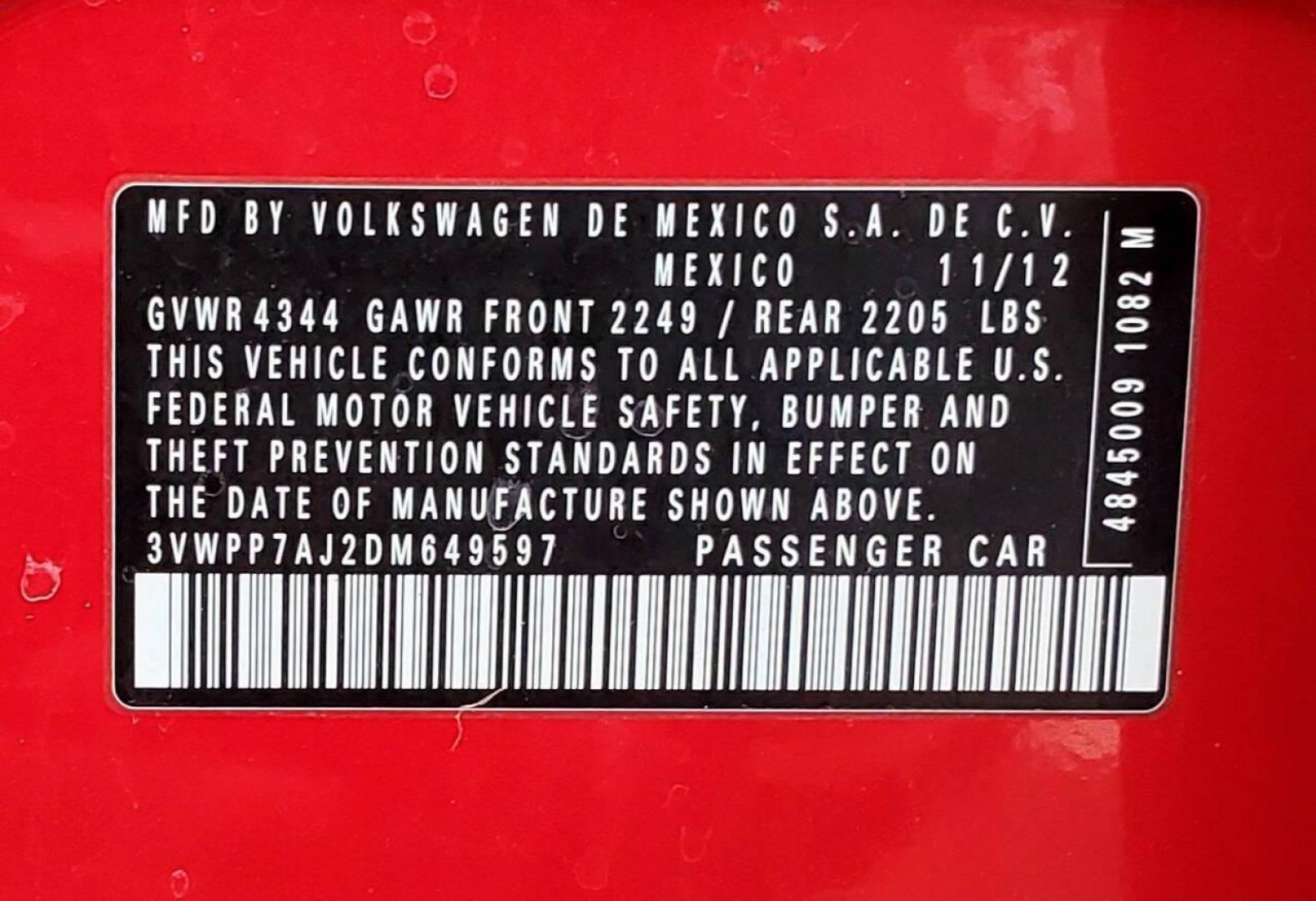 2013 Red Volkswagen Jetta (3VWPP7AJ2DM) with an 2.5L I5 2.5L I5 engine, located at 4845 Woodbury Pike, Roaring Springs, PA, (814) 317-5008, (814) 317-5008, 40.250935, -78.366959 - 2013 Volkswagen Jetta SportWagen S 2.5L FWD Automatic 117k miles Heated Seats, Bluetooth, CD Player, Power Windows/Locks/Mirrors, AC Selling cheaply because of the R-Title due to previous lower bumper/grill damage. This vehicle will come with a 3 mo./3,000-mile warranty with the option to upgrade. I - Photo#7