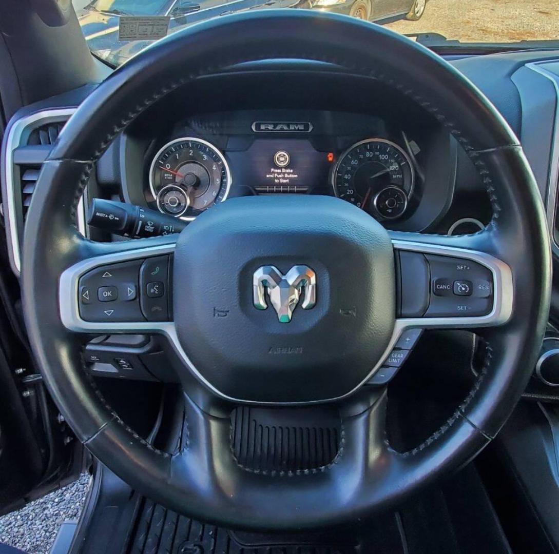 2021 Gray RAM 1500 (1C6RRFFG6MN) with an Pentastar eTorque 3.6L Mild Hybrid V6 305hp 269ft. lbs. 3.6L V6 engine, located at 4845 Woodbury Pike, Roaring Springs, PA, (814) 317-5008, (814) 317-5008, 40.250935, -78.366959 - Photo#17