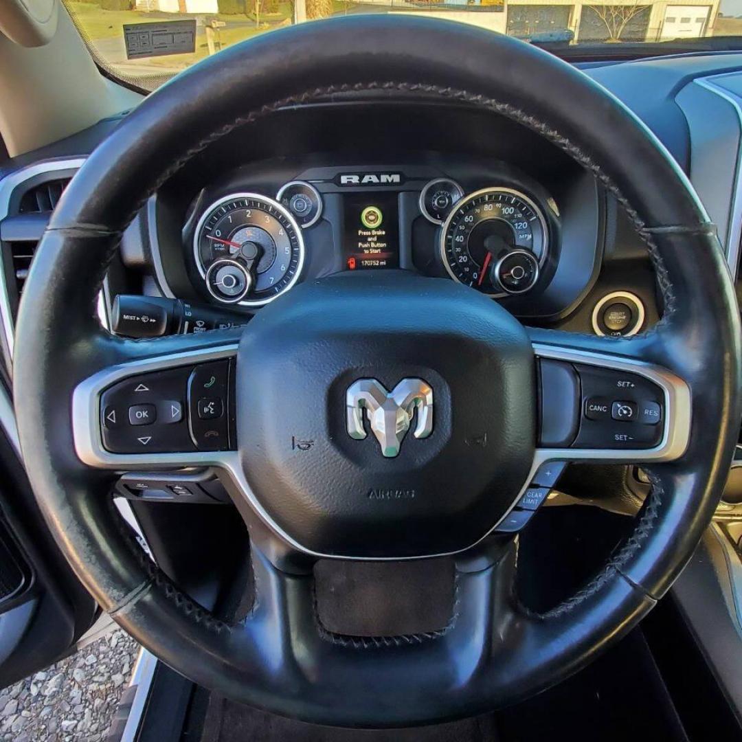 2019 White RAM 1500 (1C6SRFFT1KN) with an HEMI 5.7L V8 395hp 410ft. lbs. 5.7L V8 engine, located at 4845 Woodbury Pike, Roaring Springs, PA, (814) 317-5008, (814) 317-5008, 40.250935, -78.366959 - Photo#17