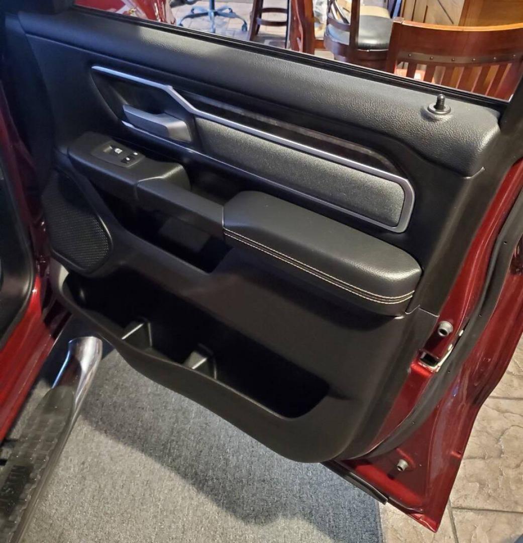 2022 Burgundy RAM 1500 (1C6SRFBT1NN) with an HEMI 5.7L V8 395hp 410ft. lbs. 5.7L V8 engine, located at 4845 Woodbury Pike, Roaring Springs, PA, (814) 317-5008, (814) 317-5008, 40.250935, -78.366959 - Photo#11