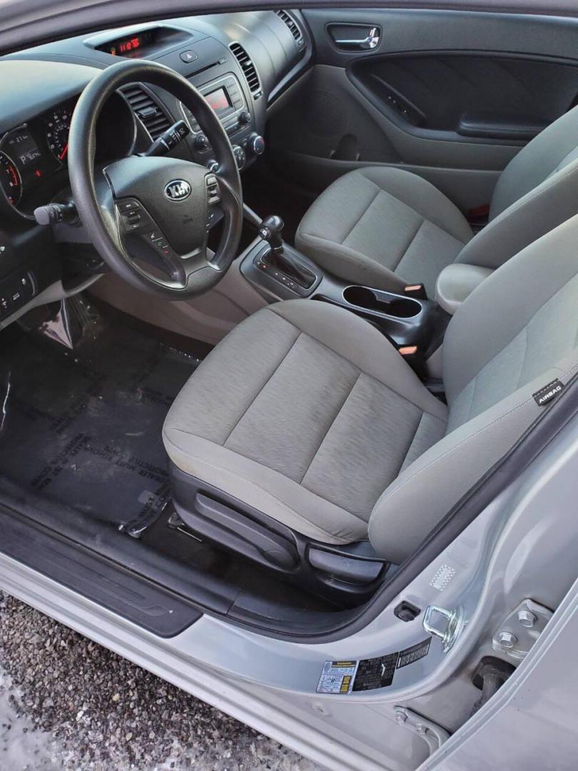 2016 Silver Kia Forte (KNAFK4A6XG5) with an 1.8L I4 145hp 130ft. lbs. 1.8L I4 engine, located at 4845 Woodbury Pike, Roaring Springs, PA, (814) 317-5008, (814) 317-5008, 40.250935, -78.366959 - **Sale Pending** 2016 Kia Forte LX 1.8L I4 FWD Automatic 6-speed 76k Miles A/c, Keyless Entry, Sirius XM, Bluetooth, CD Player Rust-free Southern Vehicle! New Inspection Vehicle will come with a 3 month/3,000-mile warranty with the option to upgrade. If you have any questions or to schedule a test - Photo#7