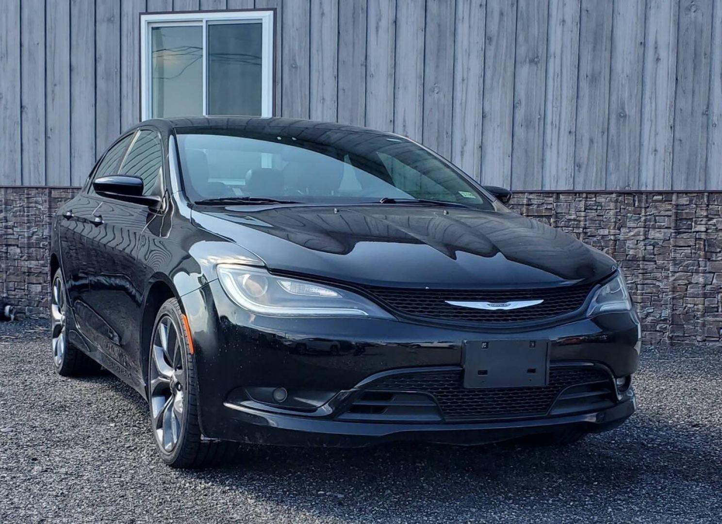 2015 Black Chrysler 200 (1C3CCCDG4FN) with an 3.6L V6 295hp 262ft. lbs. 3.6L V6 engine, located at 4845 Woodbury Pike, Roaring Springs, PA, (814) 317-5008, (814) 317-5008, 40.250935, -78.366959 - 2015 Chrysler 200 S 3.6L V6 AWD 9-Speed Automatic 74K Miles New Tires, Heated Seats and Steering Wheel, Remote Start, Dual-Pane Panoramic Sunroof, Rear Back-up Camera, A/c, Cruise Control, Power Windows/Locks, Bluetooth, Sirius XM. Nice Southern Car! Will come with new inspection and a 3-month/3,000 - Photo#0