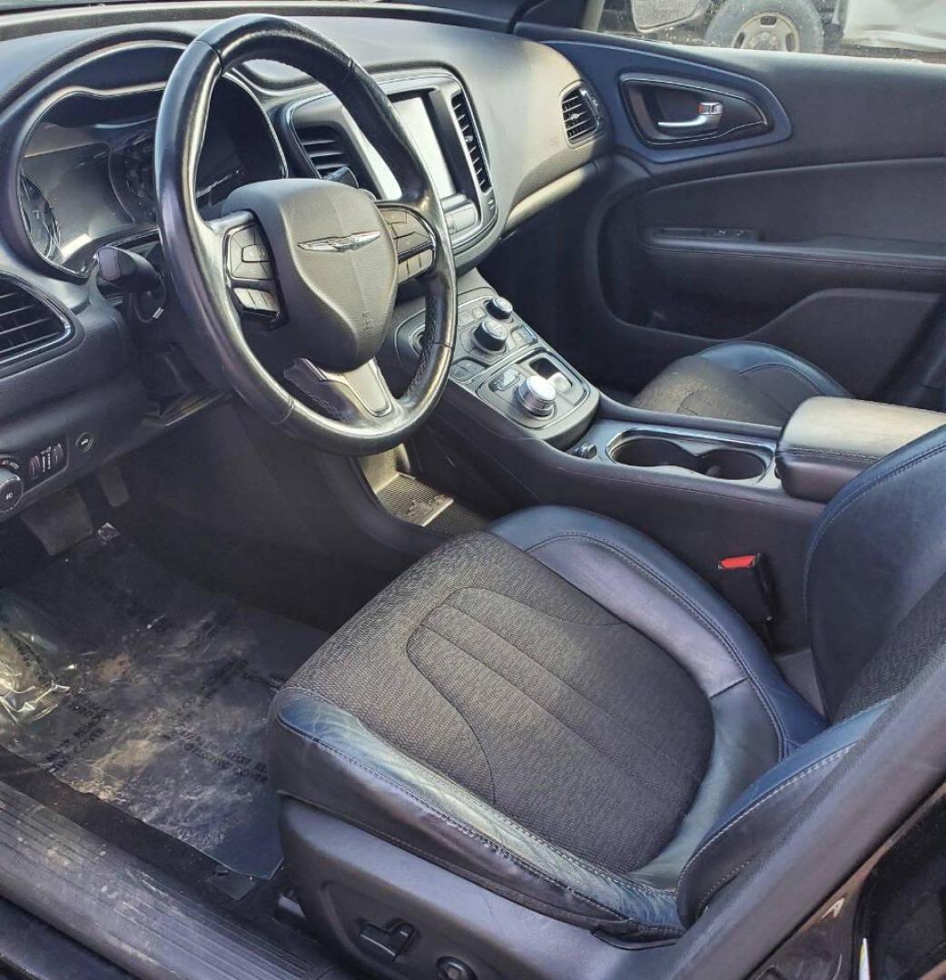 2015 Black Chrysler 200 (1C3CCCDG4FN) with an 3.6L V6 295hp 262ft. lbs. 3.6L V6 engine, located at 4845 Woodbury Pike, Roaring Springs, PA, (814) 317-5008, (814) 317-5008, 40.250935, -78.366959 - 2015 Chrysler 200 S 3.6L V6 AWD 9-Speed Automatic 74K Miles New Tires, Heated Seats and Steering Wheel, Remote Start, Dual-Pane Panoramic Sunroof, Rear Back-up Camera, A/c, Cruise Control, Power Windows/Locks, Bluetooth, Sirius XM. Nice Southern Car! Will come with new inspection and a 3-month/3,000 - Photo#6