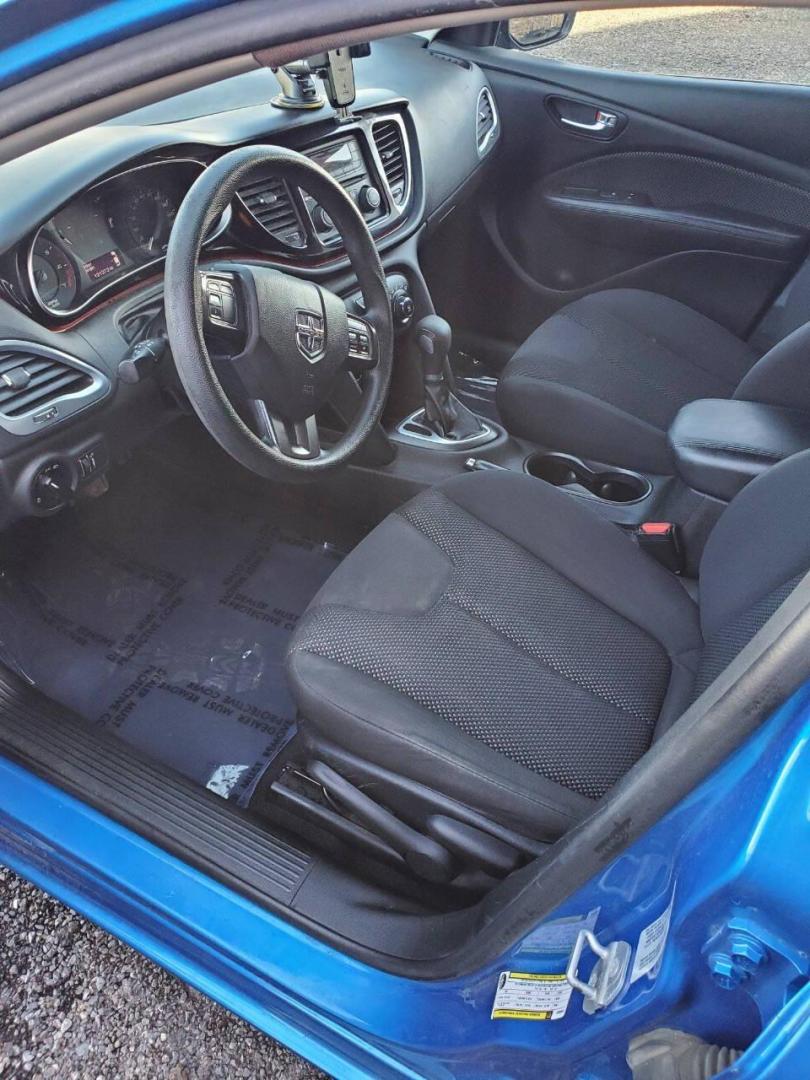 2015 Blue Dodge Dart (1C3CDFAA1FD) with an 2.0L I4 2.0L I4 engine, located at 4845 Woodbury Pike, Roaring Springs, PA, (814) 317-5008, (814) 317-5008, 40.250935, -78.366959 - 2015 Dodge Dart SE 2.0L I4 FWD 6-speed Automatic Flex Fuel Newly drilled/slotted brakes and rotors, A/c, Power Windows and Locks, Cruise Control, Single CD Player. Clean, sharp looking car! It will come with a new inspection and a 3-month/3,000-mile warranty (with the option to upgrade). If you have - Photo#7