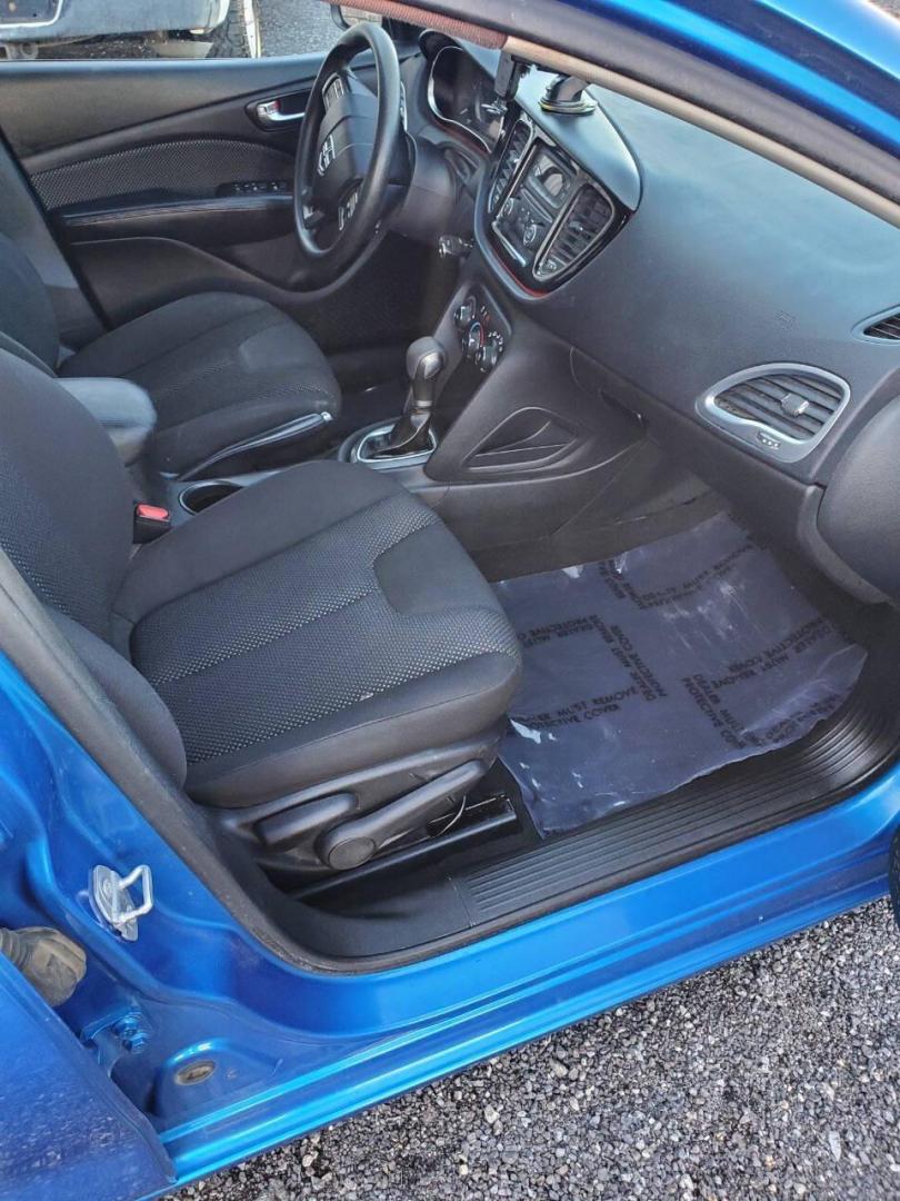 2015 Blue Dodge Dart (1C3CDFAA1FD) with an 2.0L I4 2.0L I4 engine, located at 4845 Woodbury Pike, Roaring Springs, PA, (814) 317-5008, (814) 317-5008, 40.250935, -78.366959 - 2015 Dodge Dart SE 2.0L I4 FWD 6-speed Automatic Flex Fuel Newly drilled/slotted brakes and rotors, A/c, Power Windows and Locks, Cruise Control, Single CD Player. Clean, sharp looking car! It will come with a new inspection and a 3-month/3,000-mile warranty (with the option to upgrade). If you have - Photo#11