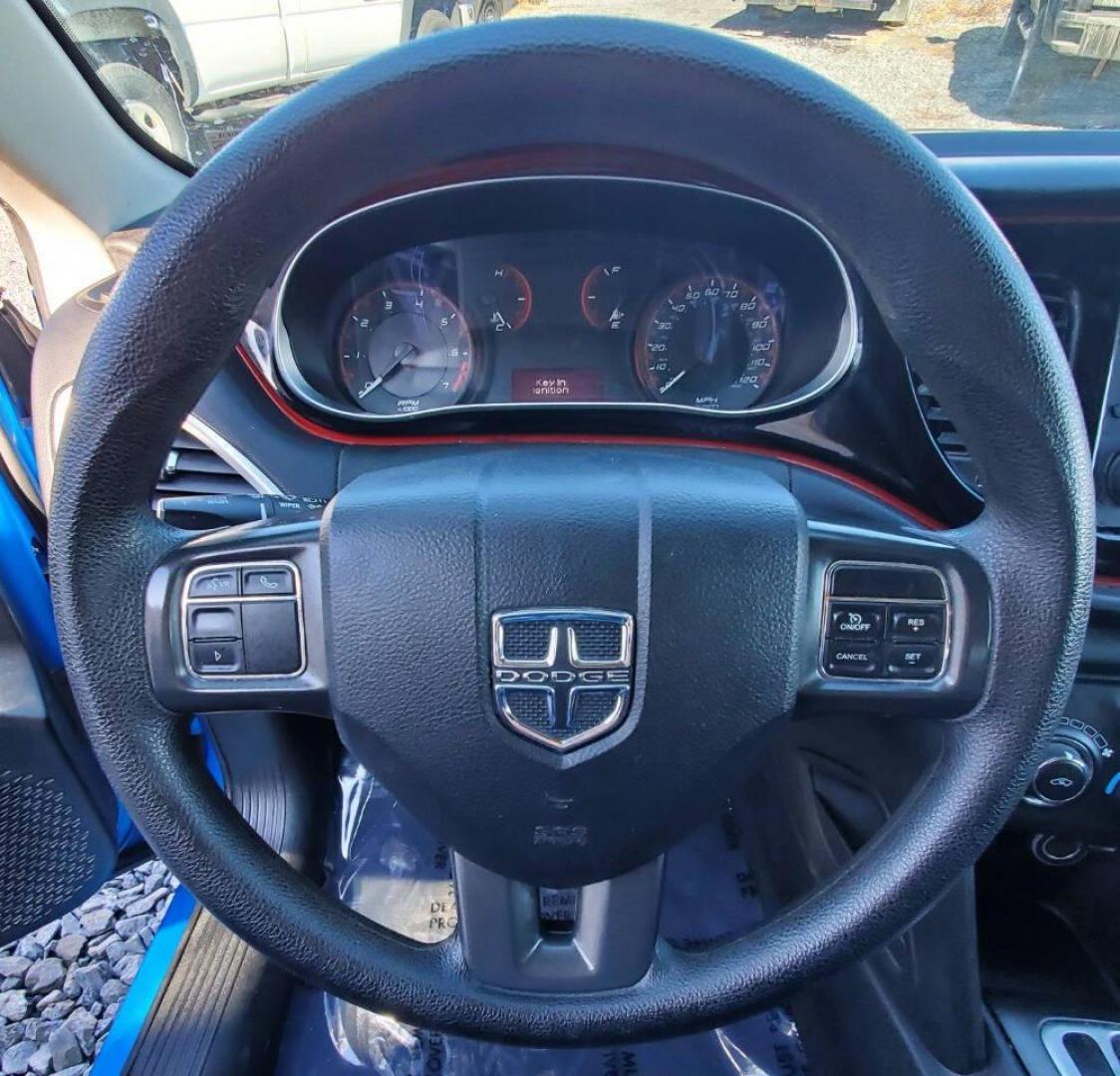 2015 Blue Dodge Dart (1C3CDFAA1FD) with an 2.0L I4 2.0L I4 engine, located at 4845 Woodbury Pike, Roaring Springs, PA, (814) 317-5008, (814) 317-5008, 40.250935, -78.366959 - 2015 Dodge Dart SE 2.0L I4 FWD 6-speed Automatic Flex Fuel Newly drilled/slotted brakes and rotors, A/c, Power Windows and Locks, Cruise Control, Single CD Player. Clean, sharp looking car! It will come with a new inspection and a 3-month/3,000-mile warranty (with the option to upgrade). If you have - Photo#16