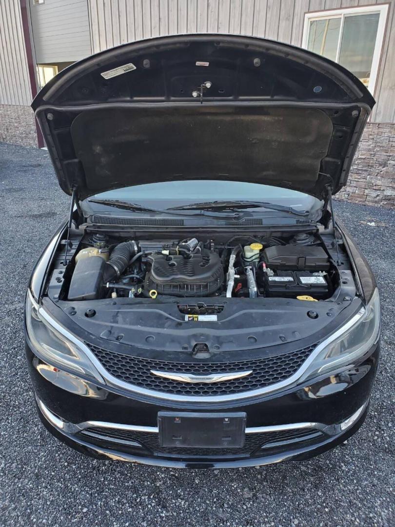 2015 Black Chrysler 200 (1C3CCCCG7FN) with an 3.6L V6 295hp 262ft. lbs. 3.6L V6 engine, located at 4845 Woodbury Pike, Roaring Springs, PA, (814) 317-5008, (814) 317-5008, 40.250935, -78.366959 - 2015 Chrysler 200C 3.6L V6 9-speed Automatic FWD 127K Miles Remote Start, Heated Seats, Rear Back-up Camera, Leather, A/c, Cruise Control, Power Windows/Locks, Bluetooth, Sirius XM, Tinted Glass. Vehicle will come with New Inspection and a 3-month/3,000-mile warranty (with the option to upgrade). If - Photo#3