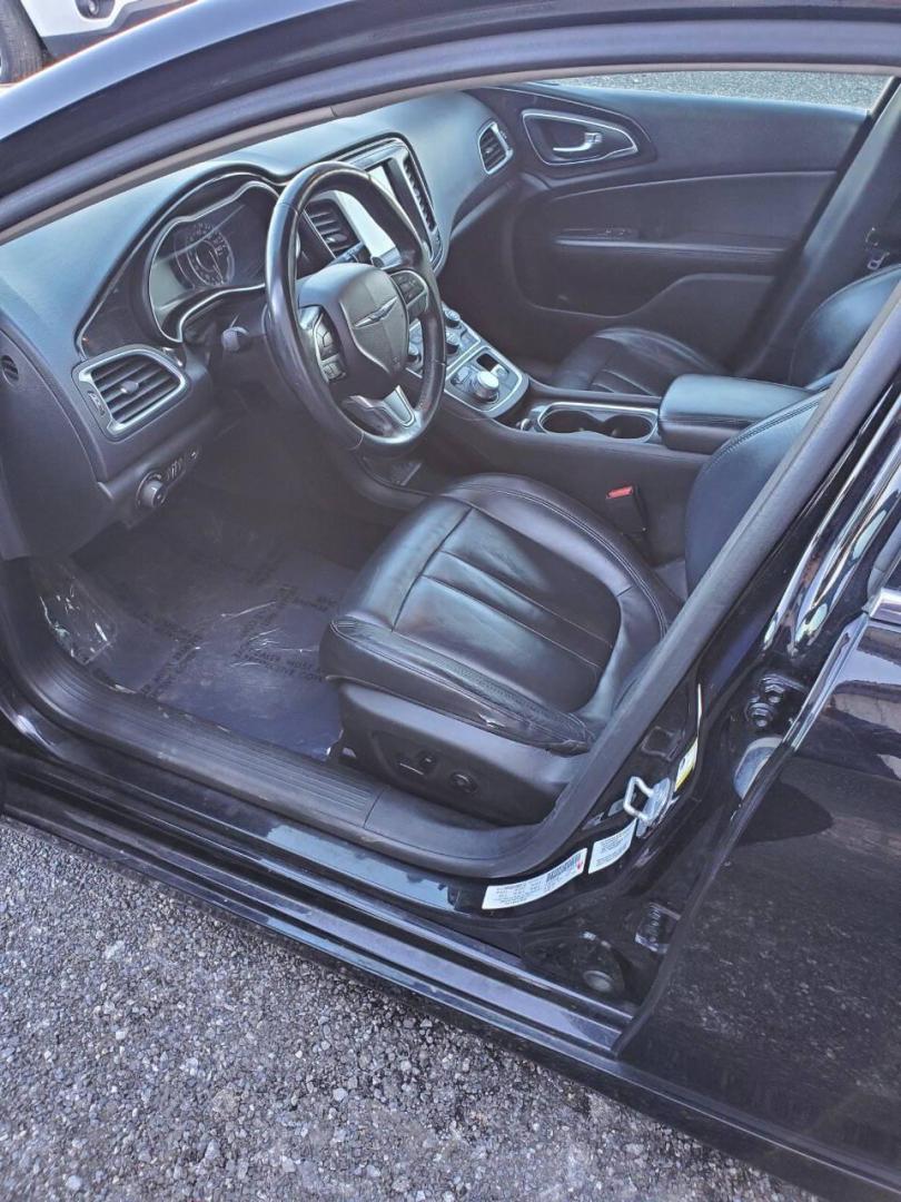 2015 Black Chrysler 200 (1C3CCCCG7FN) with an 3.6L V6 295hp 262ft. lbs. 3.6L V6 engine, located at 4845 Woodbury Pike, Roaring Springs, PA, (814) 317-5008, (814) 317-5008, 40.250935, -78.366959 - 2015 Chrysler 200C 3.6L V6 9-speed Automatic FWD 127K Miles Remote Start, Heated Seats, Rear Back-up Camera, Leather, A/c, Cruise Control, Power Windows/Locks, Bluetooth, Sirius XM, Tinted Glass. Vehicle will come with New Inspection and a 3-month/3,000-mile warranty (with the option to upgrade). If - Photo#6