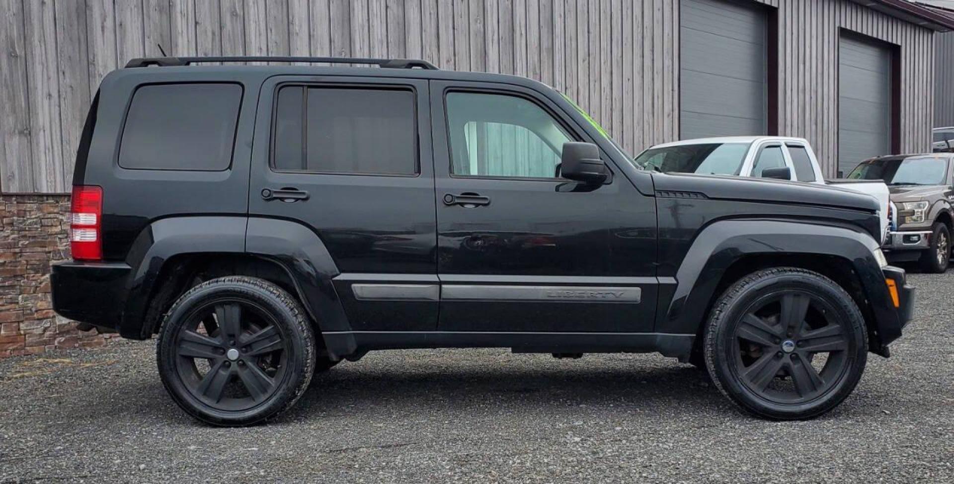 2012 Black Jeep Liberty (1C4PJMAK1CW) with an 3.7L V6 210hp 235ft. lbs. 3.7L V6 engine, located at 4845 Woodbury Pike, Roaring Springs, PA, (814) 317-5008, (814) 317-5008, 40.250935, -78.366959 - 2012 Jeep Liberty Sport 4x4 3.7L V6 4-speed Automatic 168k Miles A/c, Power Windows and Locks, Cruise Control, Sirius XM, CD Player, Keyless Entry. Nice Southern Vehicle! New Inspection. Will come with 3-month/3,000-mile warranty with the option to upgrade. If you have any questions or would like to - Photo#1